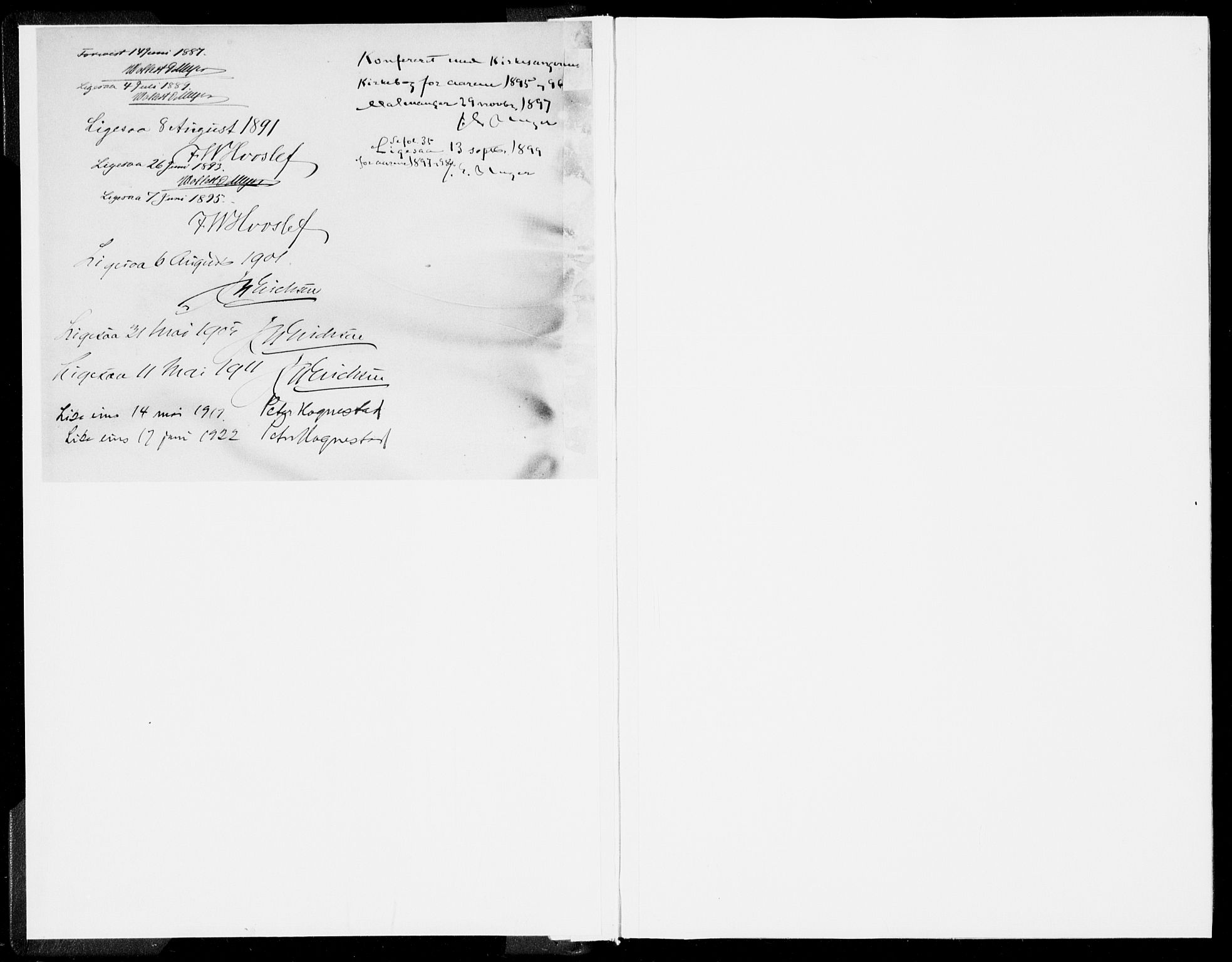Kvinnherad sokneprestembete, AV/SAB-A-76401/H/Haa: Parish register (official) no. B  1, 1887-1921