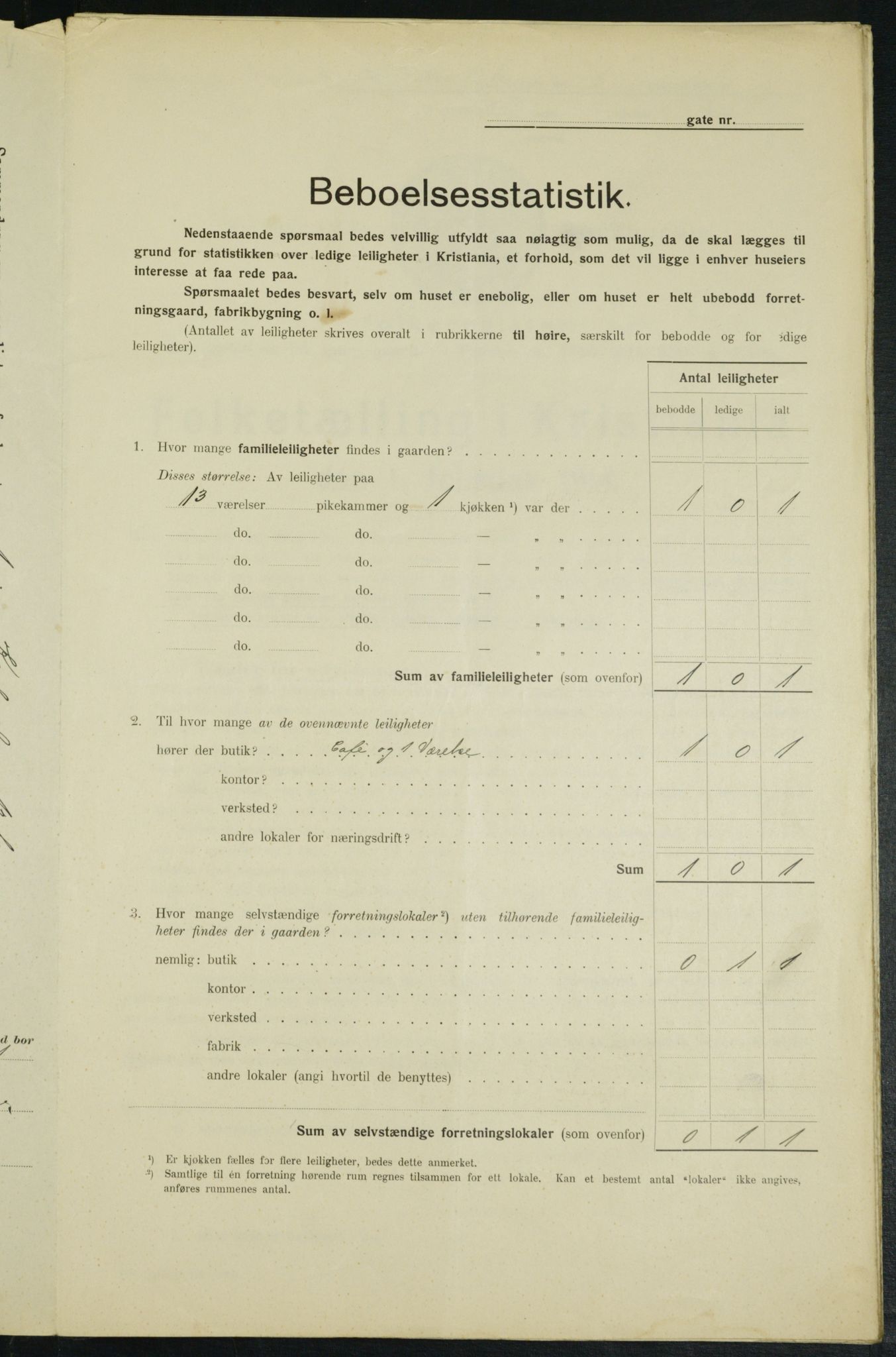 OBA, Municipal Census 1914 for Kristiania, 1914, p. 48244