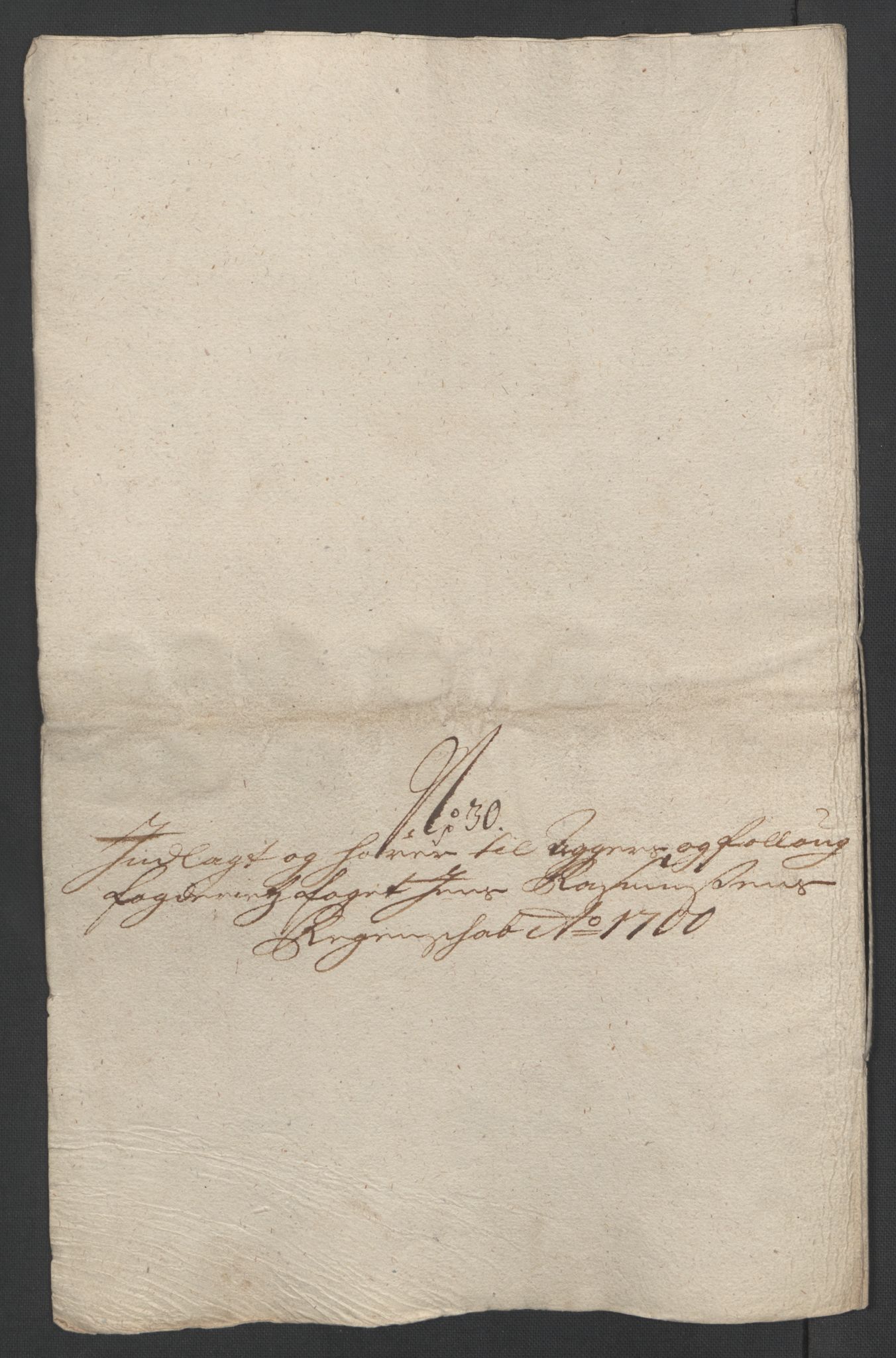 Rentekammeret inntil 1814, Reviderte regnskaper, Fogderegnskap, AV/RA-EA-4092/R10/L0443: Fogderegnskap Aker og Follo, 1700, p. 160