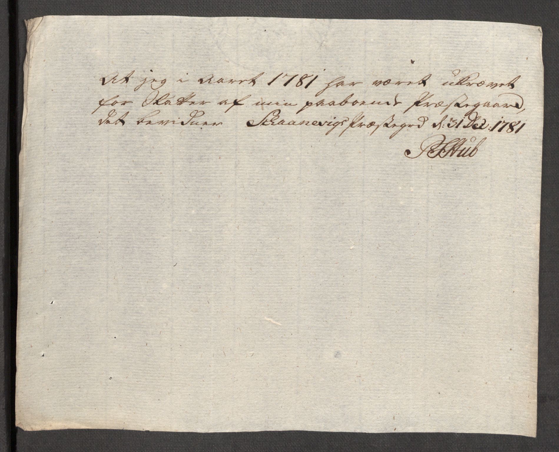 Rentekammeret inntil 1814, Reviderte regnskaper, Fogderegnskap, AV/RA-EA-4092/R48/L3097: Fogderegnskap Sunnhordland og Hardanger, 1781, p. 329