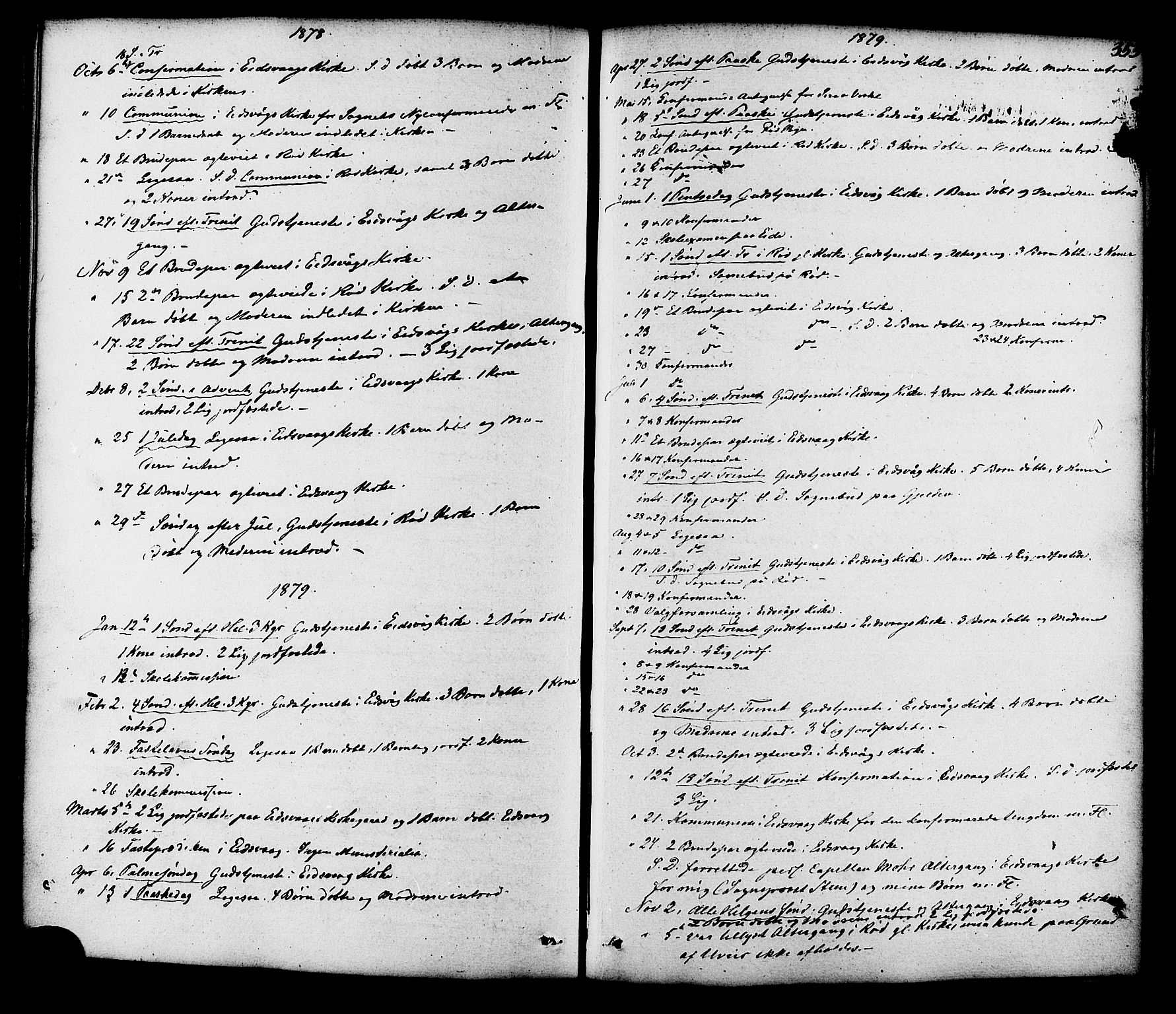 Ministerialprotokoller, klokkerbøker og fødselsregistre - Møre og Romsdal, AV/SAT-A-1454/551/L0625: Parish register (official) no. 551A05, 1846-1879, p. 355