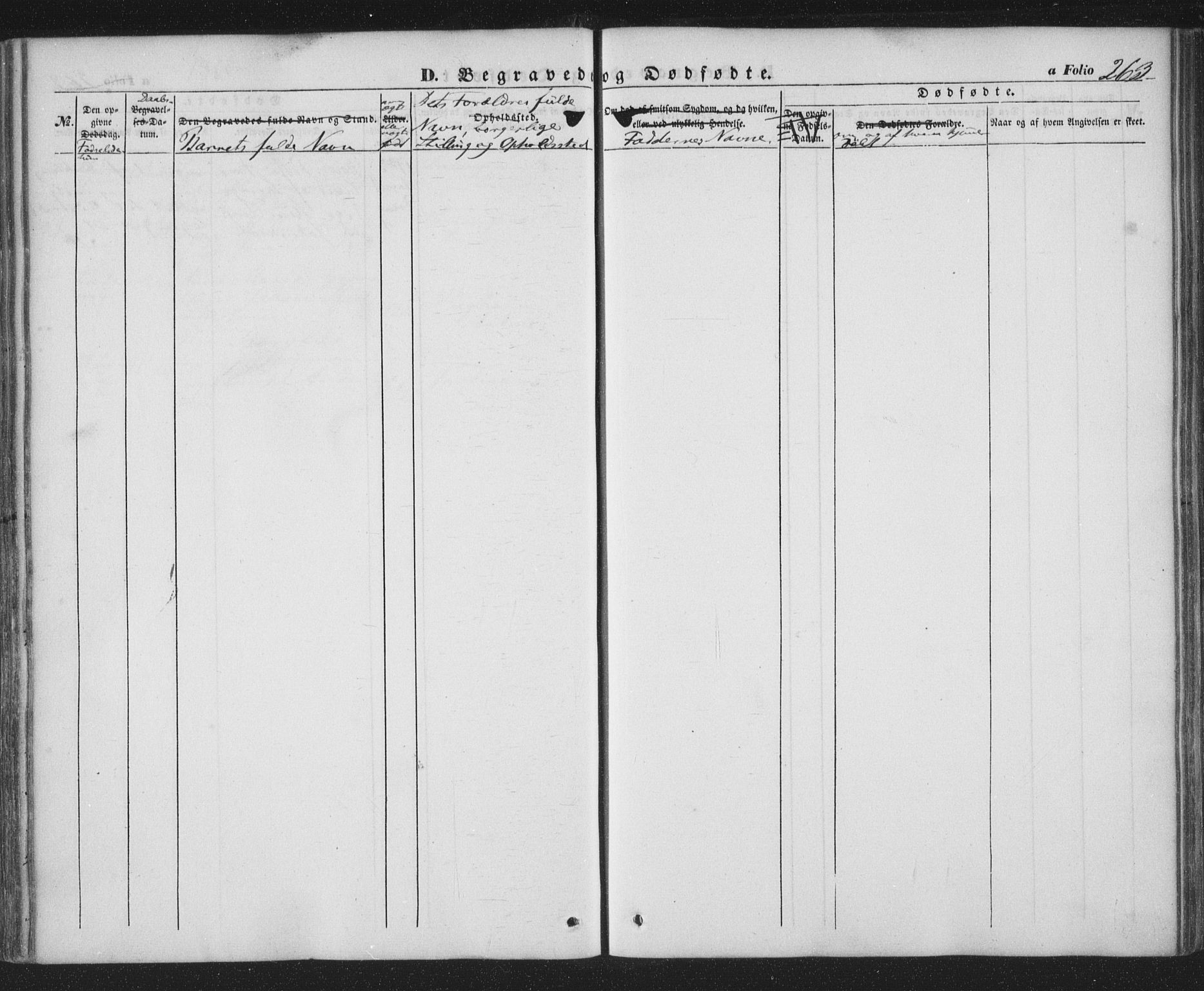 Ministerialprotokoller, klokkerbøker og fødselsregistre - Nordland, AV/SAT-A-1459/863/L0895: Parish register (official) no. 863A07, 1851-1860, p. 263