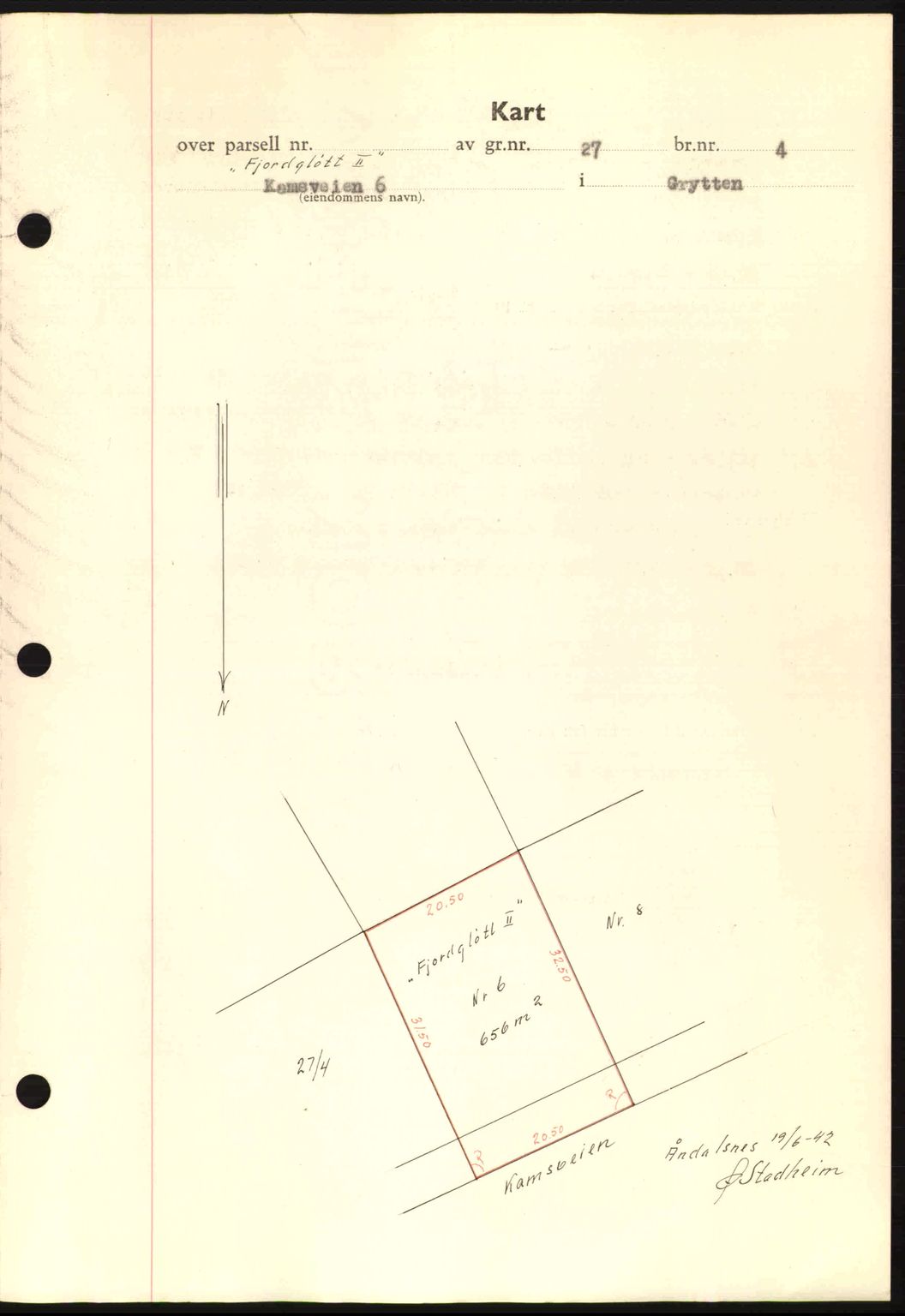 Romsdal sorenskriveri, AV/SAT-A-4149/1/2/2C: Mortgage book no. A13, 1942-1943, Diary no: : 368/1943