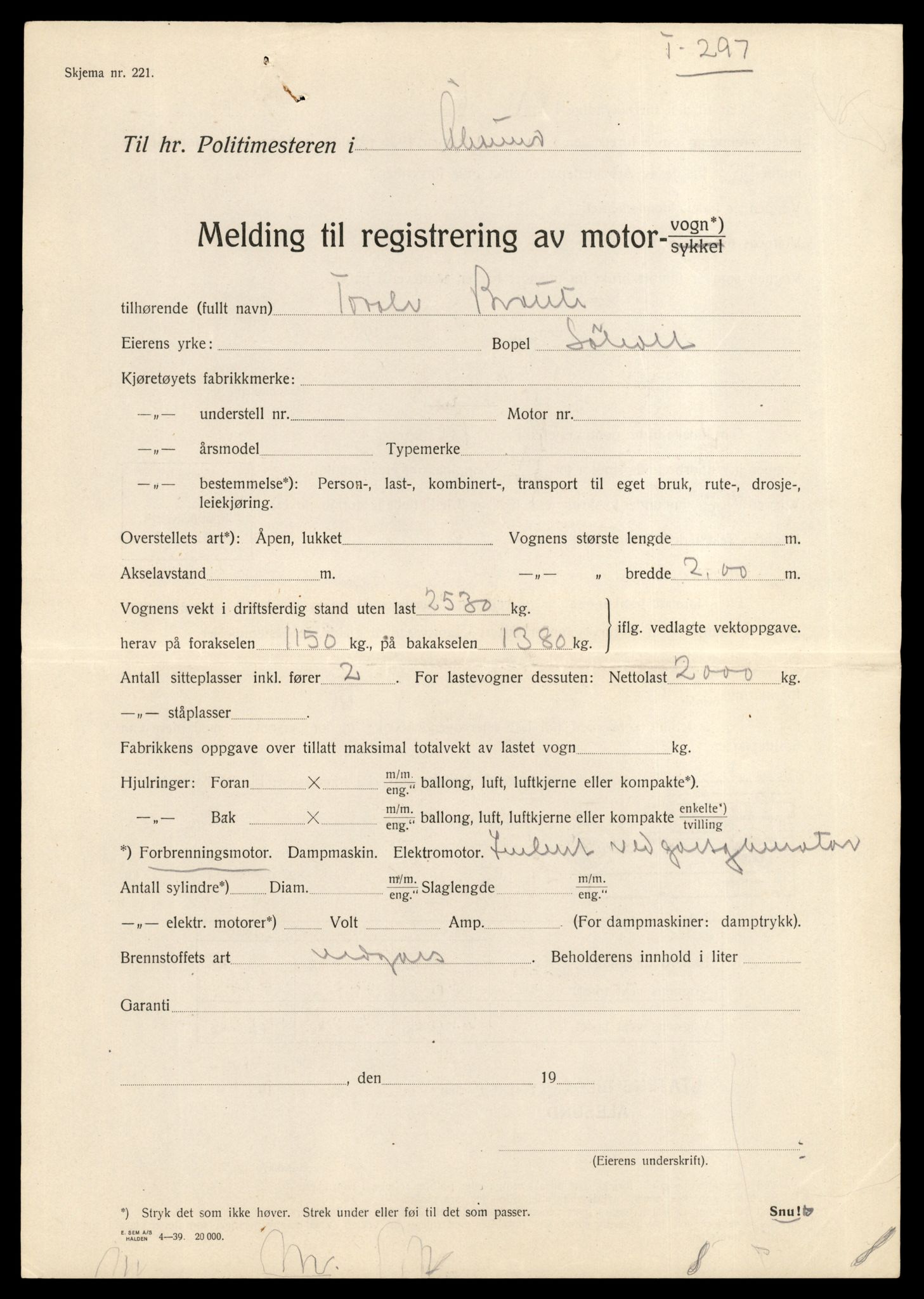Møre og Romsdal vegkontor - Ålesund trafikkstasjon, AV/SAT-A-4099/F/Fe/L0035: Registreringskort for kjøretøy T 12653 - T 12829, 1927-1998, p. 691
