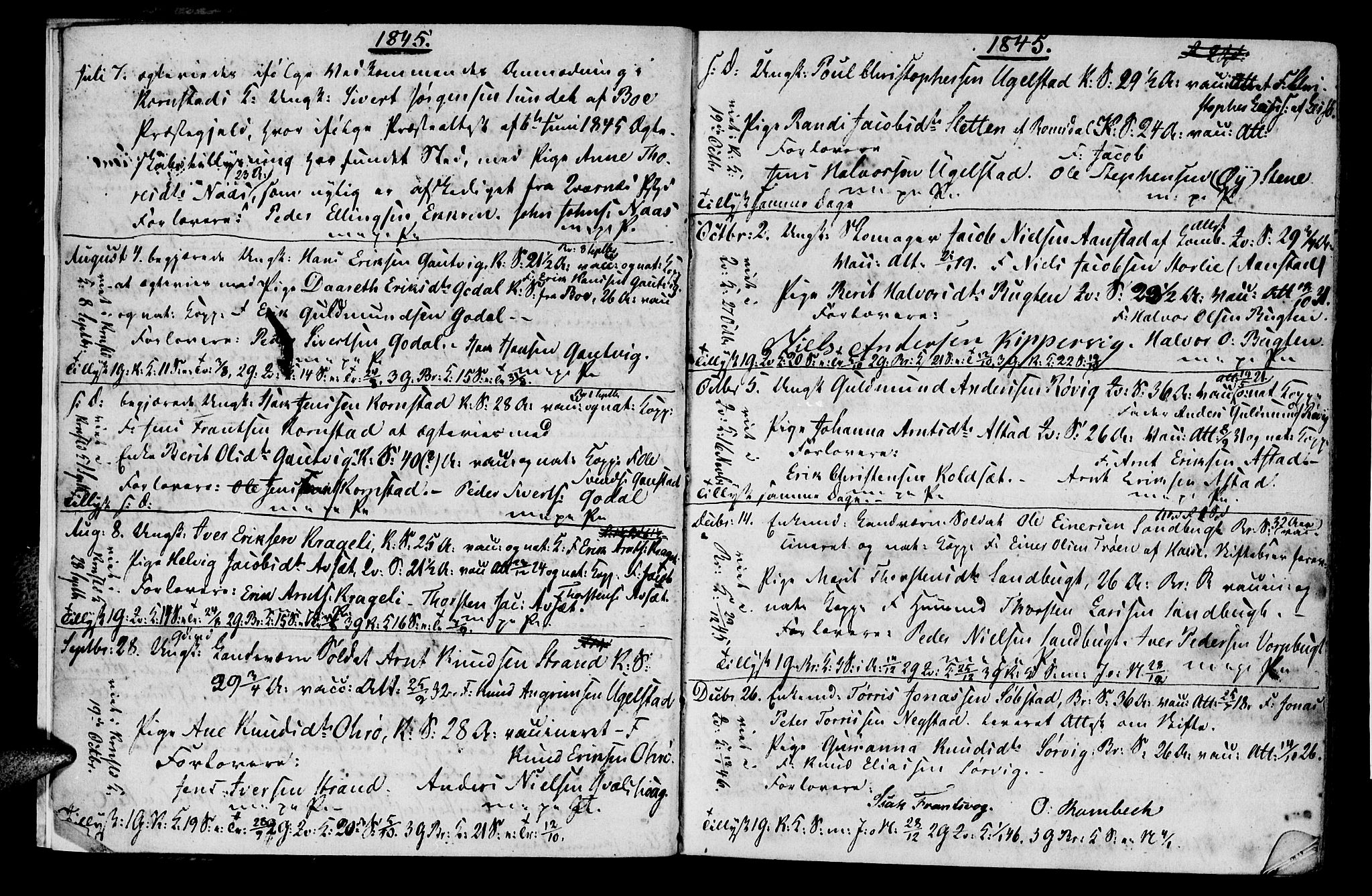 Ministerialprotokoller, klokkerbøker og fødselsregistre - Møre og Romsdal, AV/SAT-A-1454/568/L0796: Parish register (official) no. 568A05, 1845-1871