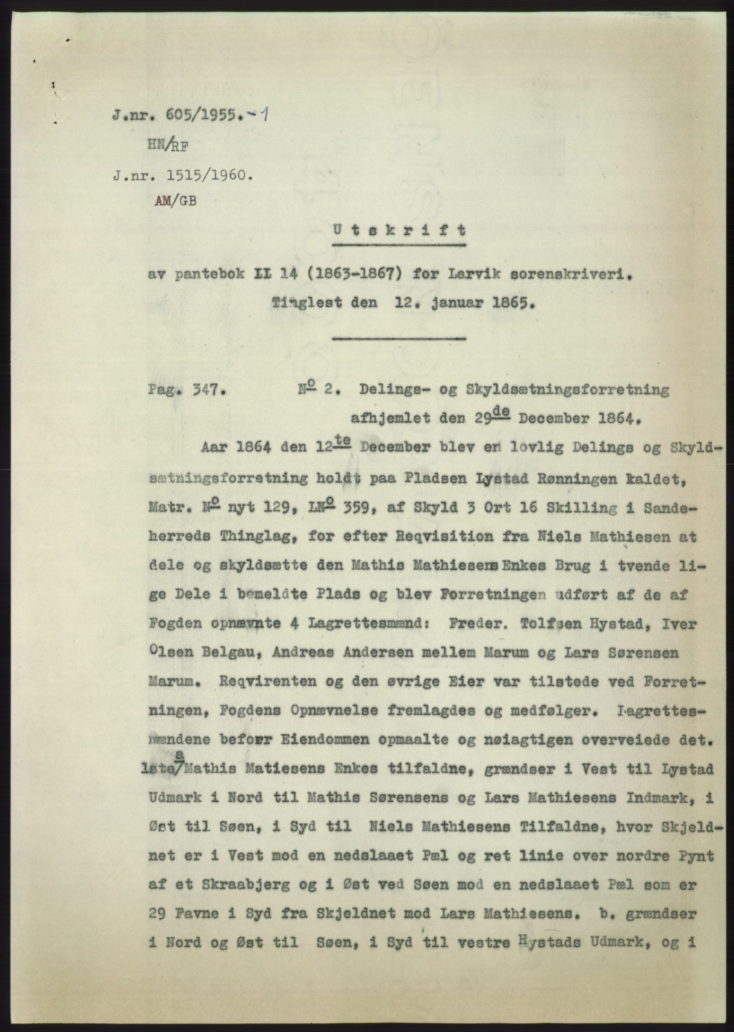 Statsarkivet i Kongsberg, SAKO/A-0001, 1955, p. 407