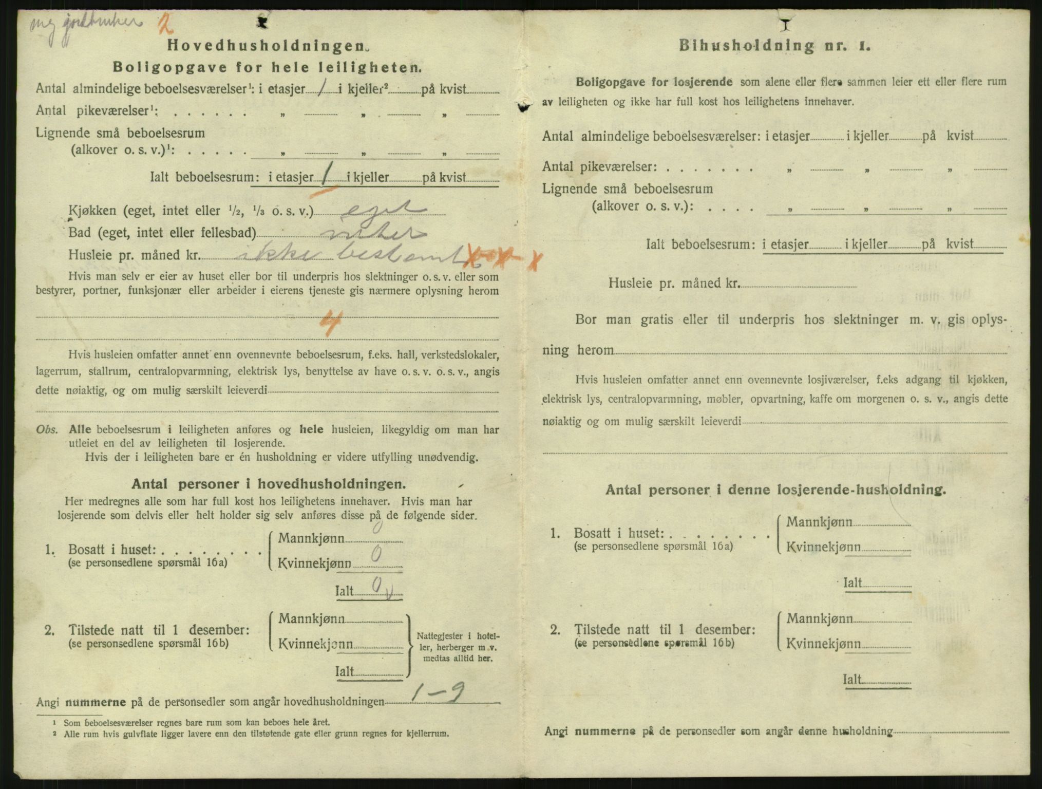 SAT, 1920 census for Narvik, 1920, p. 3967