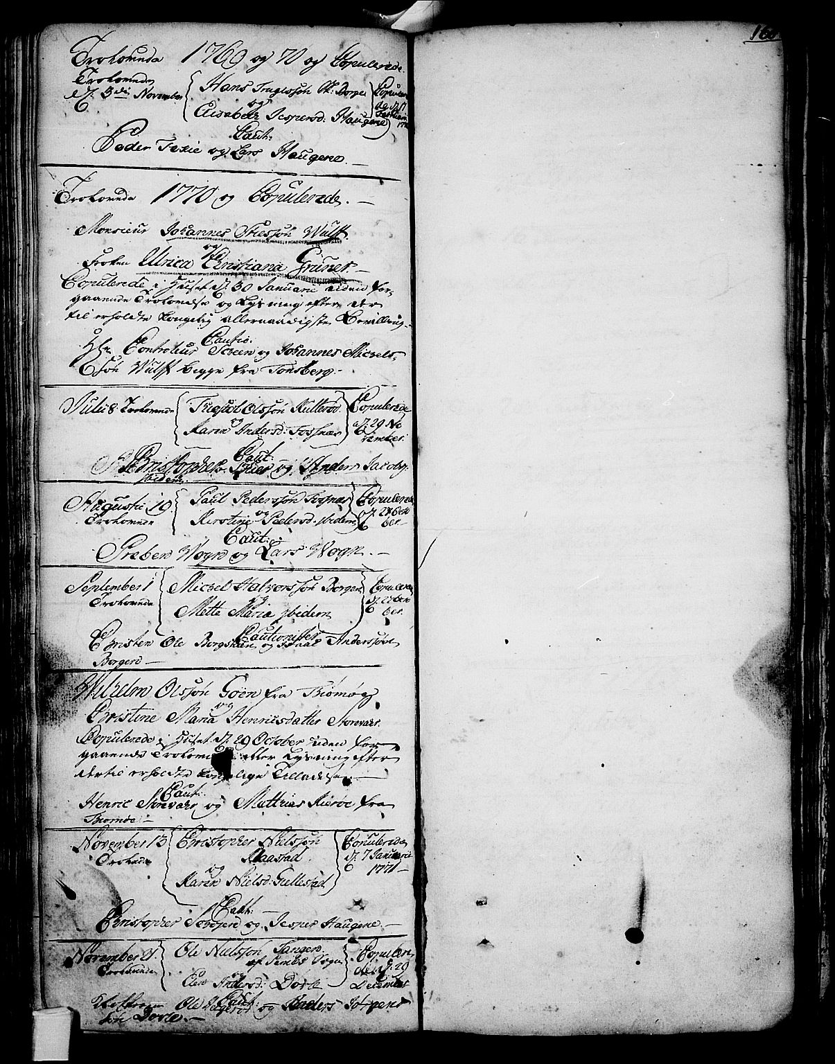 Stokke kirkebøker, SAKO/A-320/F/Fa/L0002: Parish register (official) no. I 2, 1732-1770, p. 168