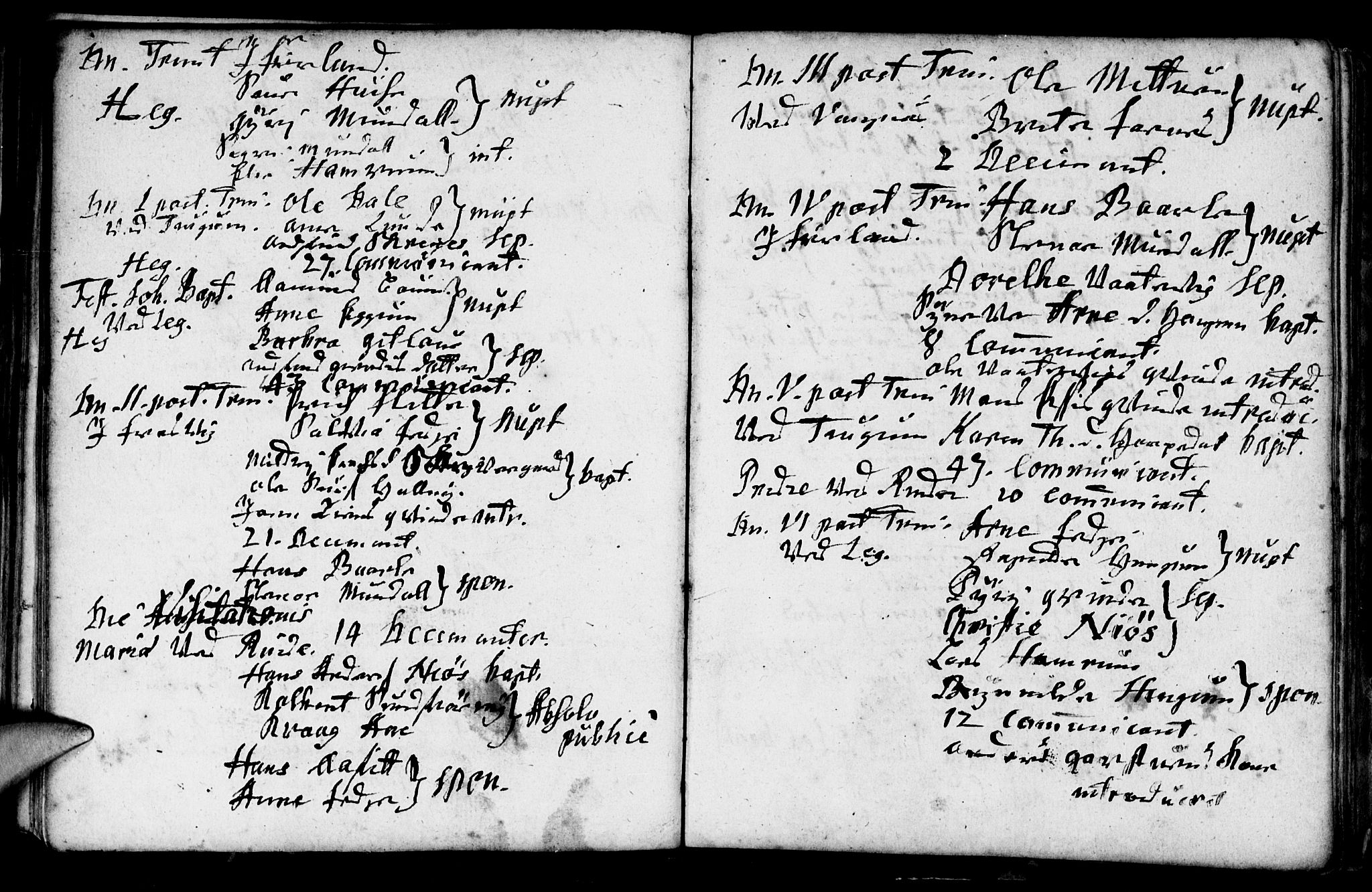 Leikanger sokneprestembete, AV/SAB-A-81001/H/Haa/Haaa/L0001: Parish register (official) no. A 1, 1690-1734, p. 116