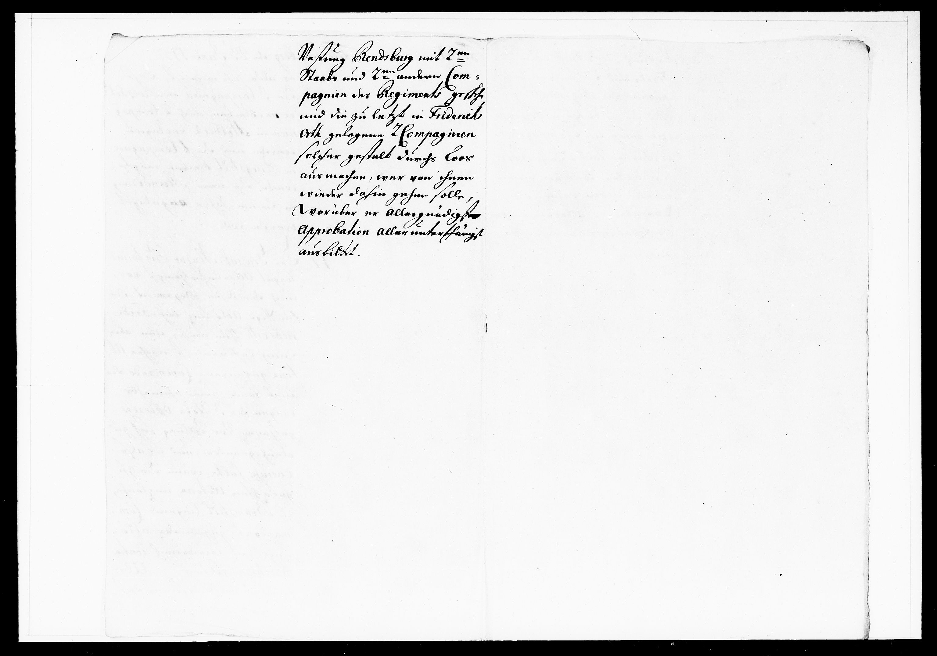 Krigskollegiet, Krigskancelliet, DRA/A-0006/-/1103-1107: Refererede sager, 1732, p. 35