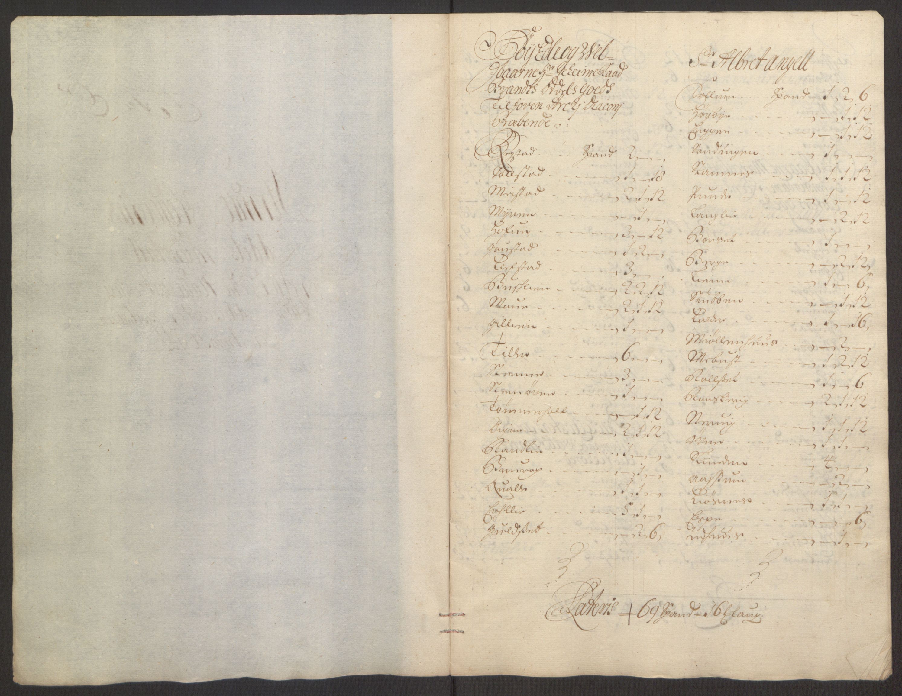 Rentekammeret inntil 1814, Reviderte regnskaper, Fogderegnskap, RA/EA-4092/R61/L4104: Fogderegnskap Strinda og Selbu, 1693-1694, p. 222