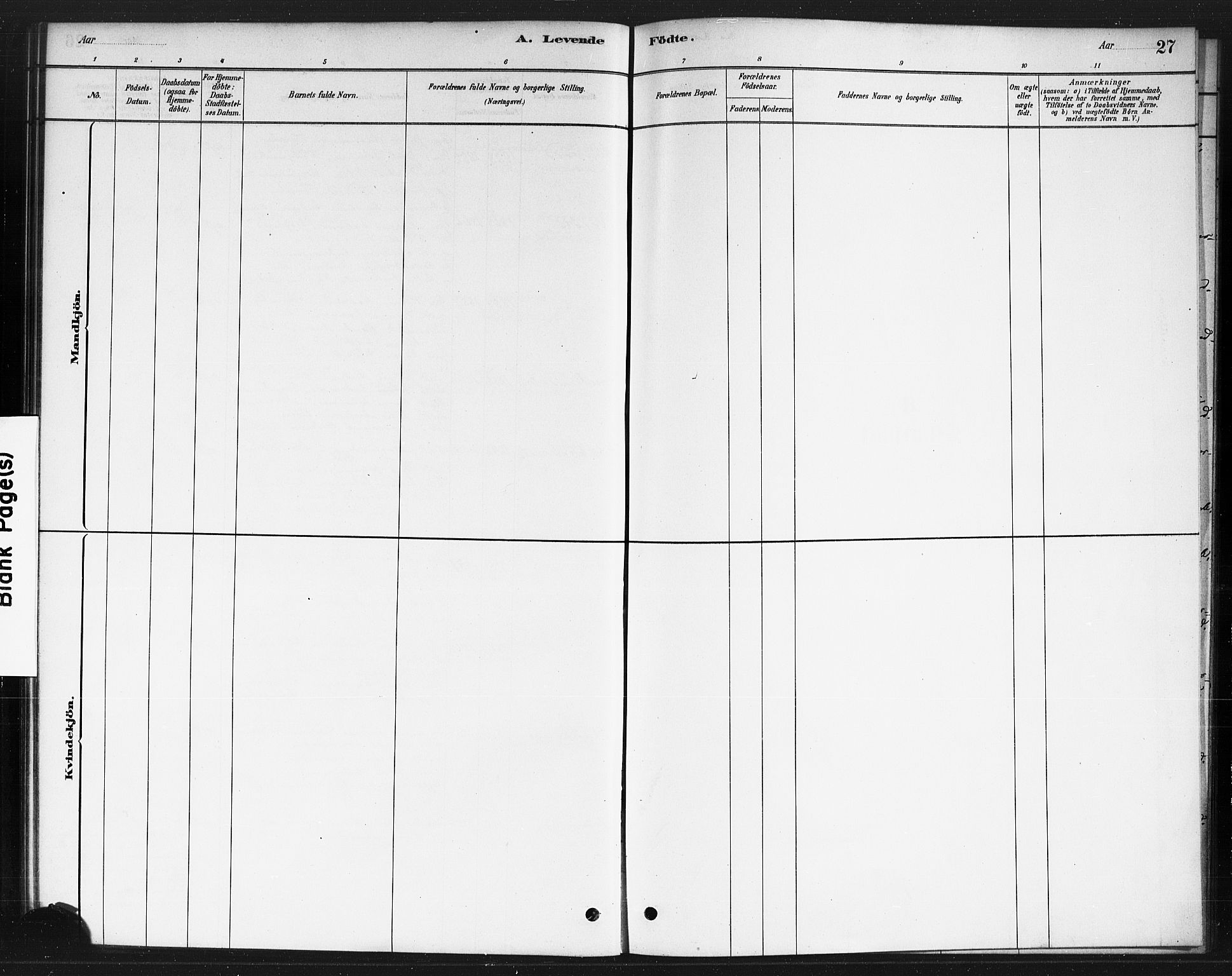 Rødenes prestekontor Kirkebøker, AV/SAO-A-2005/F/Fb/L0001: Parish register (official) no. II 1, 1880-1889, p. 27