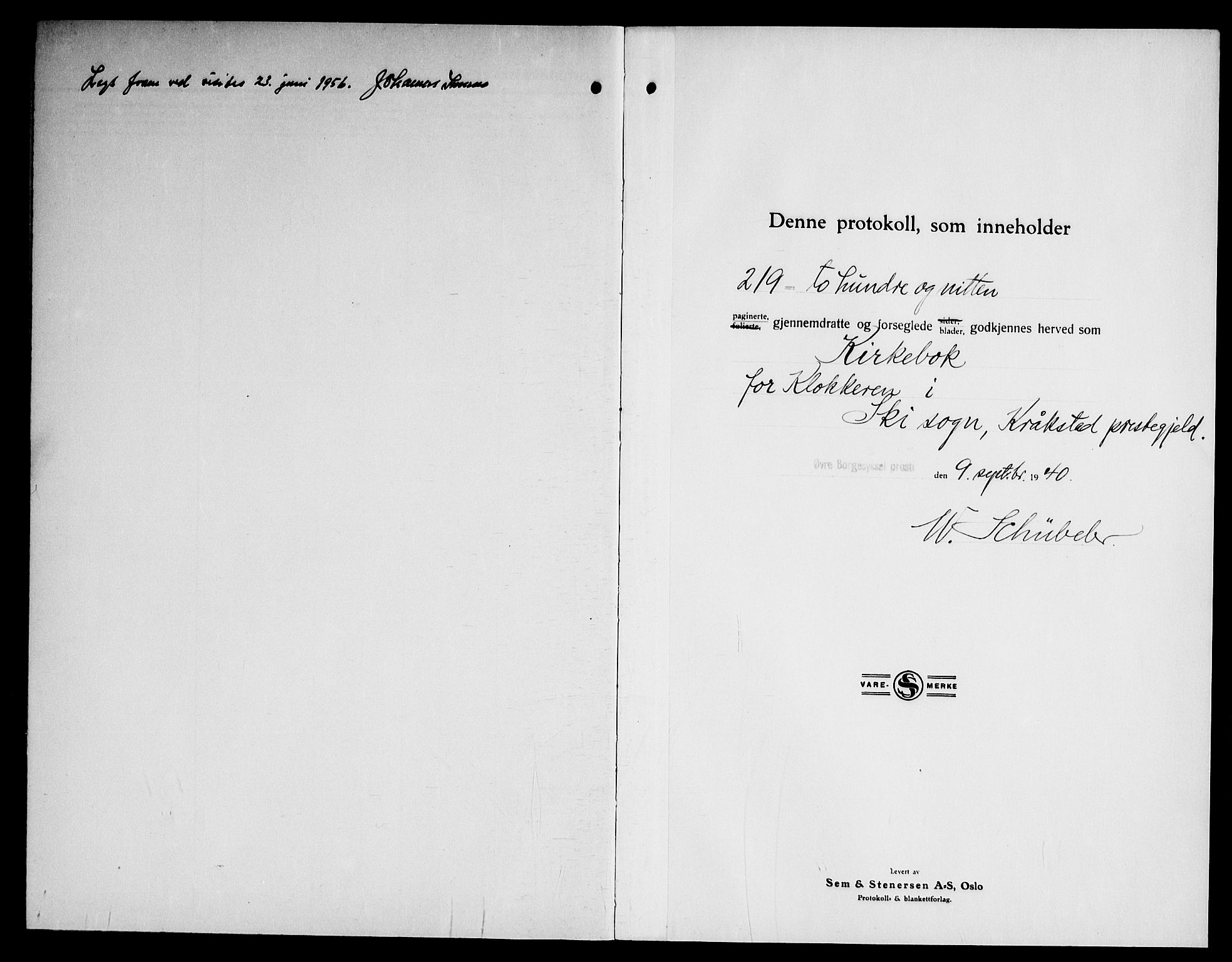 Kråkstad prestekontor Kirkebøker, SAO/A-10125a/G/Gb/L0003: Parish register (copy) no. II 3, 1942-1948