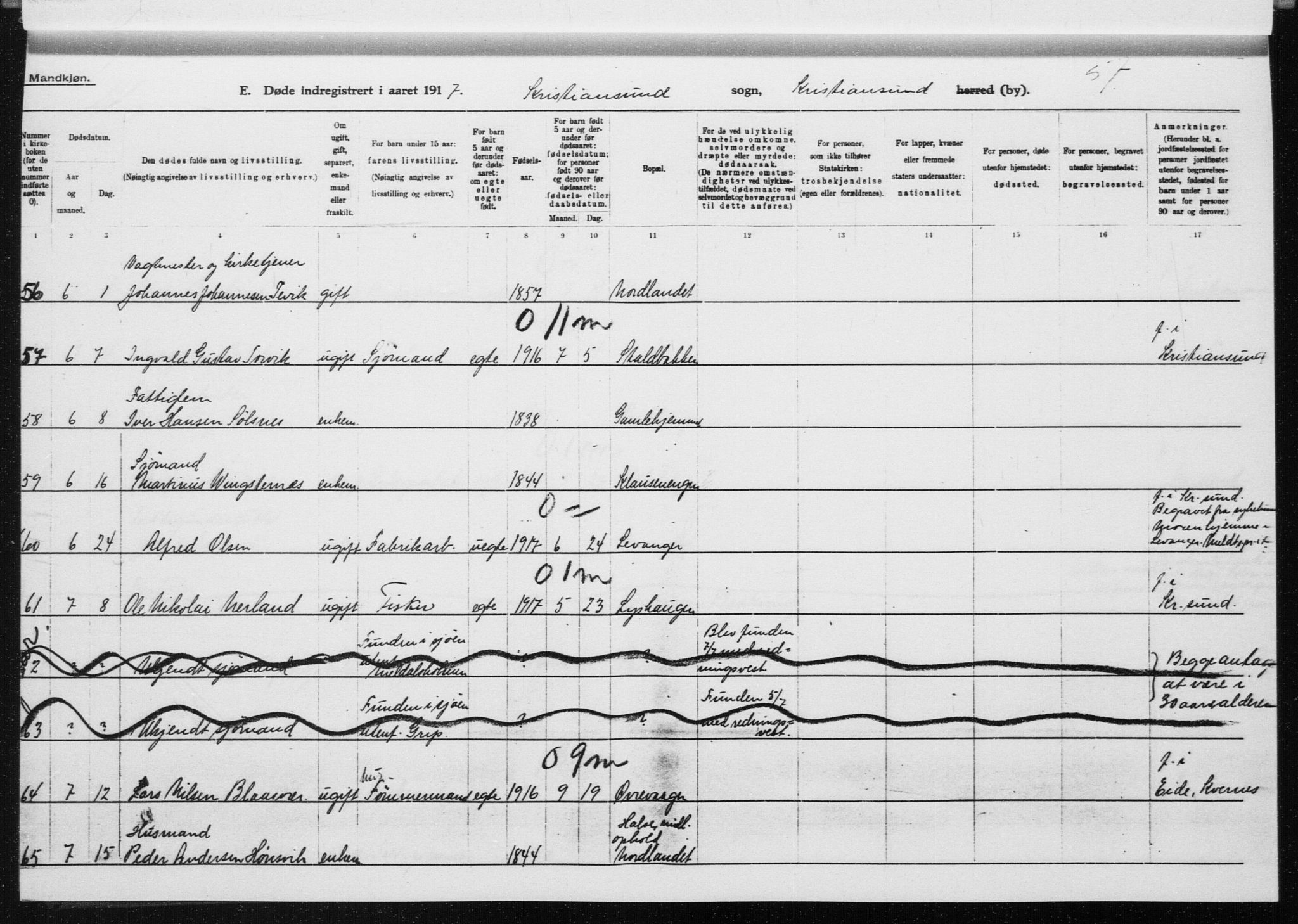 Ministerialprotokoller, klokkerbøker og fødselsregistre - Møre og Romsdal, AV/SAT-A-1454/572/L0863: Parish register (official) no. 572D07, 1917-1935