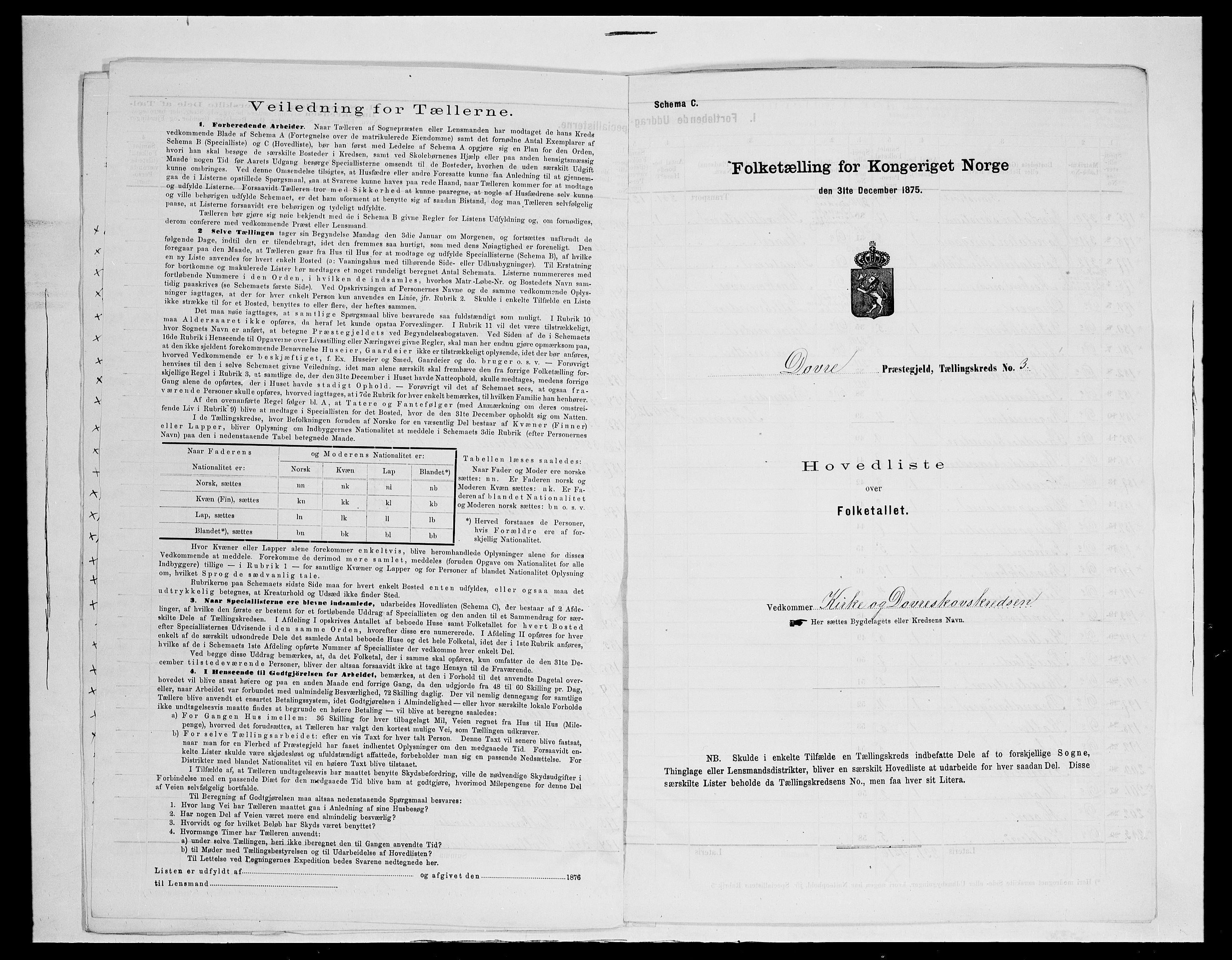 SAH, 1875 census for 0511P Dovre, 1875, p. 27