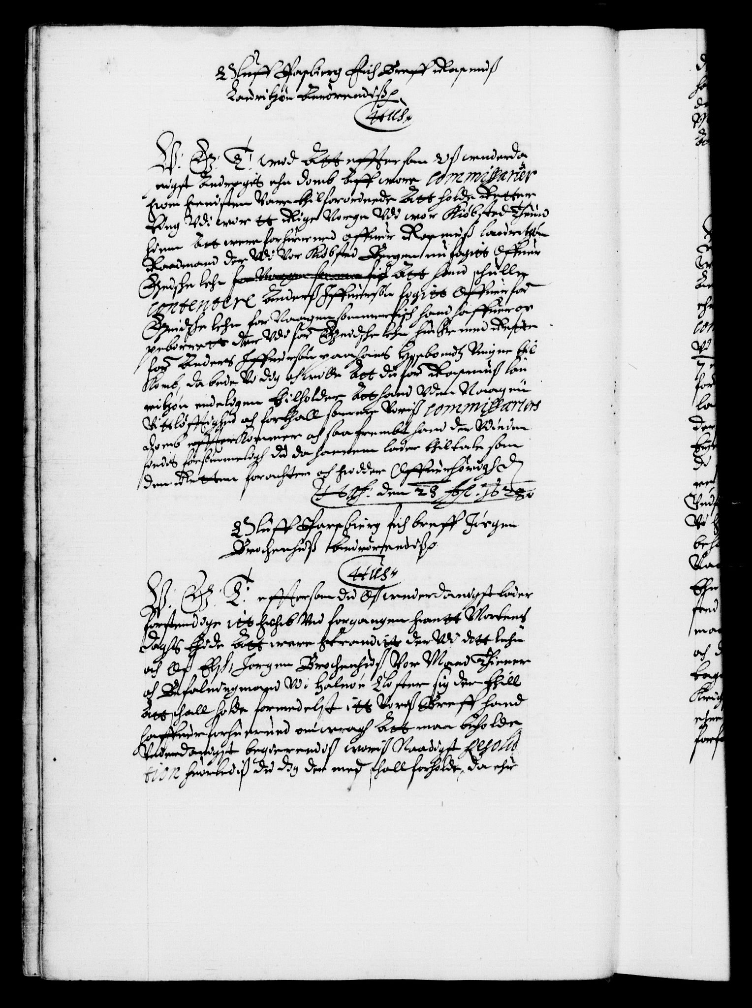 Danske Kanselli 1572-1799, RA/EA-3023/F/Fc/Fca/Fcab/L0005: Norske tegnelser (mikrofilm), 1628-1633, p. 11b