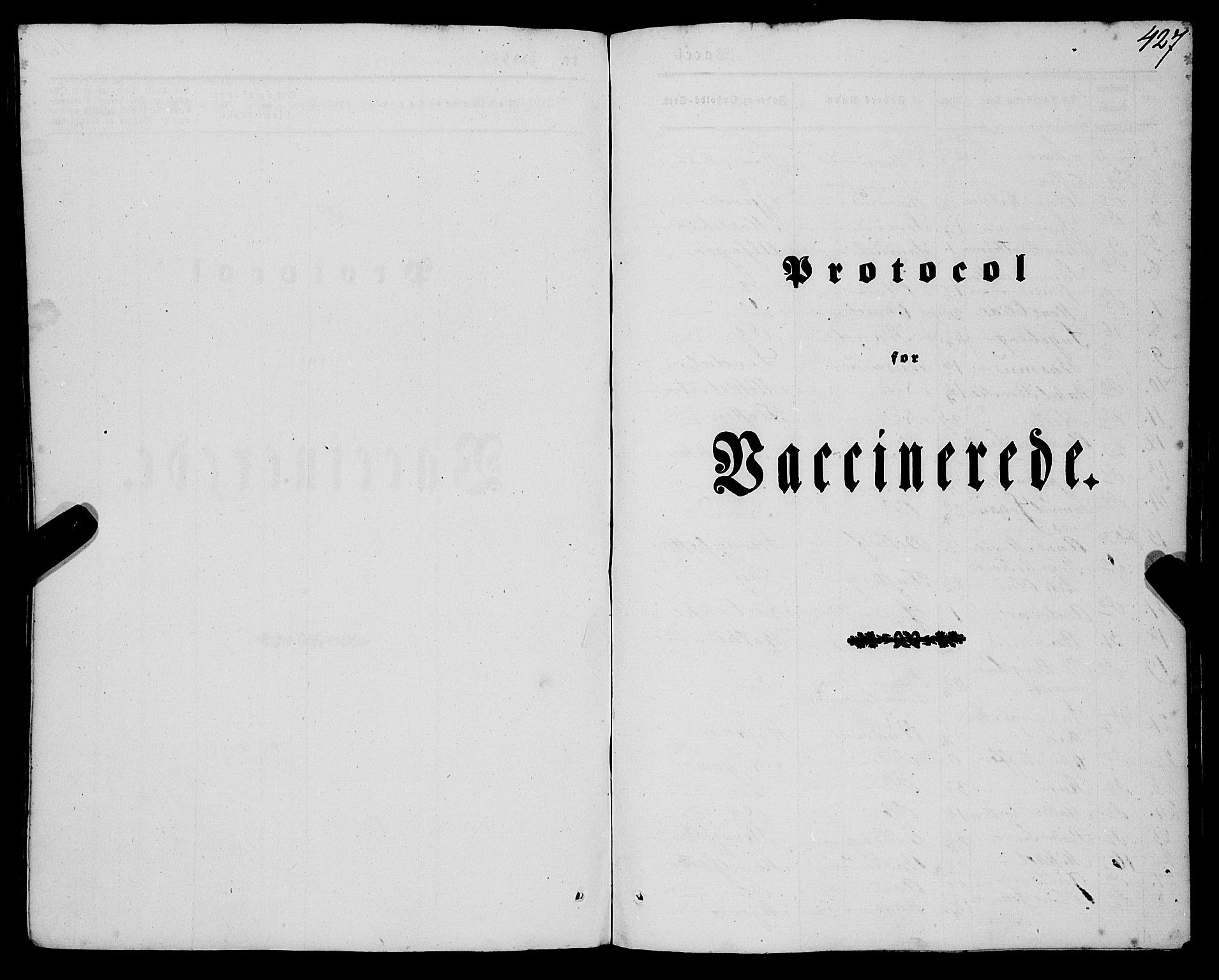 Eid sokneprestembete, AV/SAB-A-82301/H/Haa/Haaa/L0007: Parish register (official) no. A 7, 1844-1858, p. 427