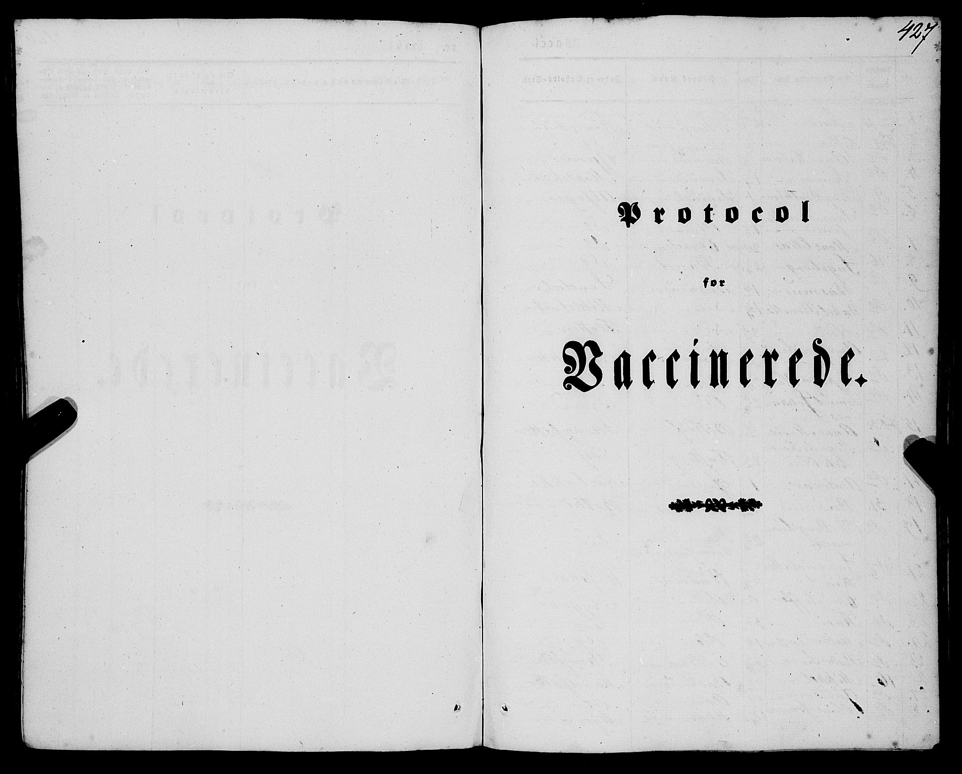 Eid sokneprestembete, SAB/A-82301/H/Haa/Haaa/L0007: Parish register (official) no. A 7, 1844-1858, p. 427