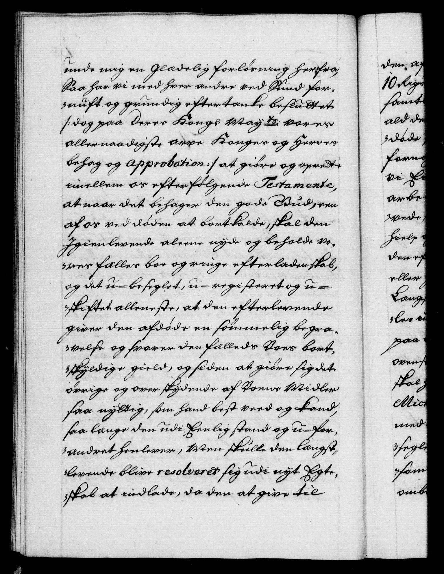 Danske Kanselli 1572-1799, AV/RA-EA-3023/F/Fc/Fca/Fcaa/L0024: Norske registre, 1723-1725, p. 158b
