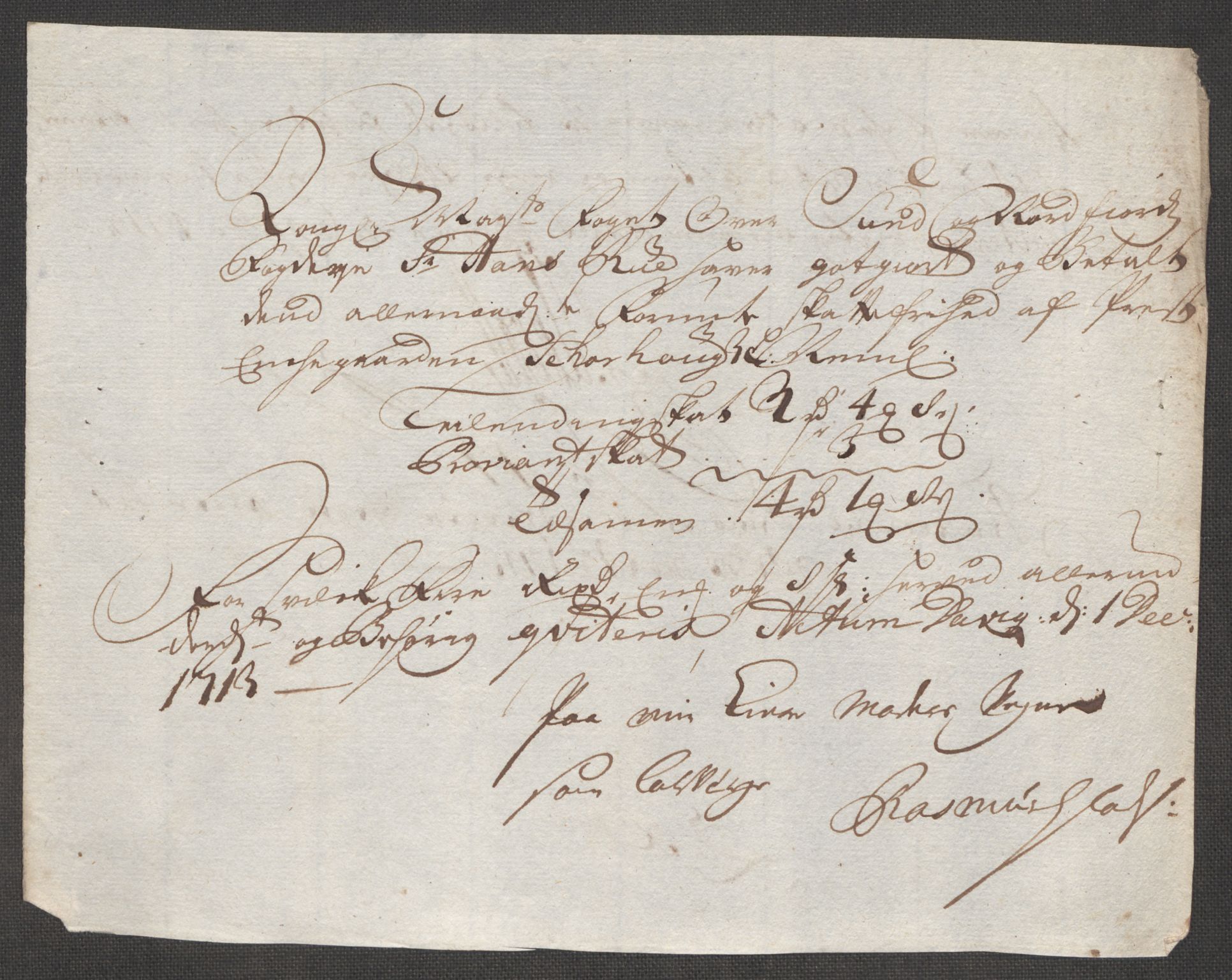 Rentekammeret inntil 1814, Reviderte regnskaper, Fogderegnskap, AV/RA-EA-4092/R53/L3437: Fogderegnskap Sunn- og Nordfjord, 1713, p. 373