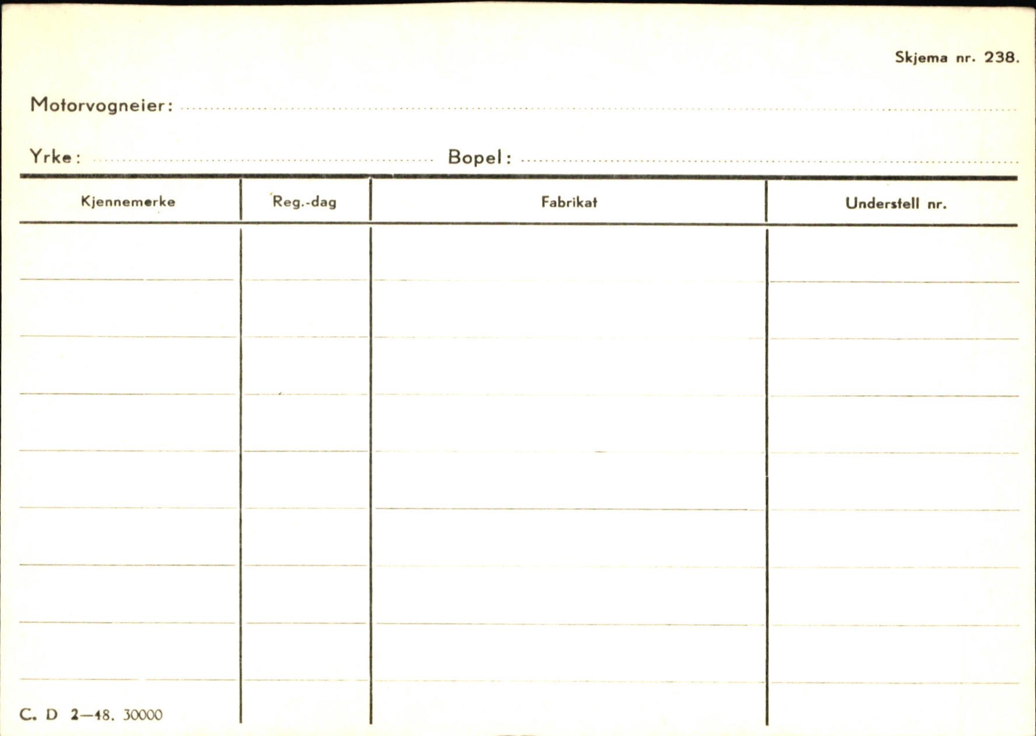 Statens vegvesen, Sogn og Fjordane vegkontor, AV/SAB-A-5301/4/F/L0130: Eigarregister Eid T-Å. Høyanger A-O, 1945-1975, p. 2454