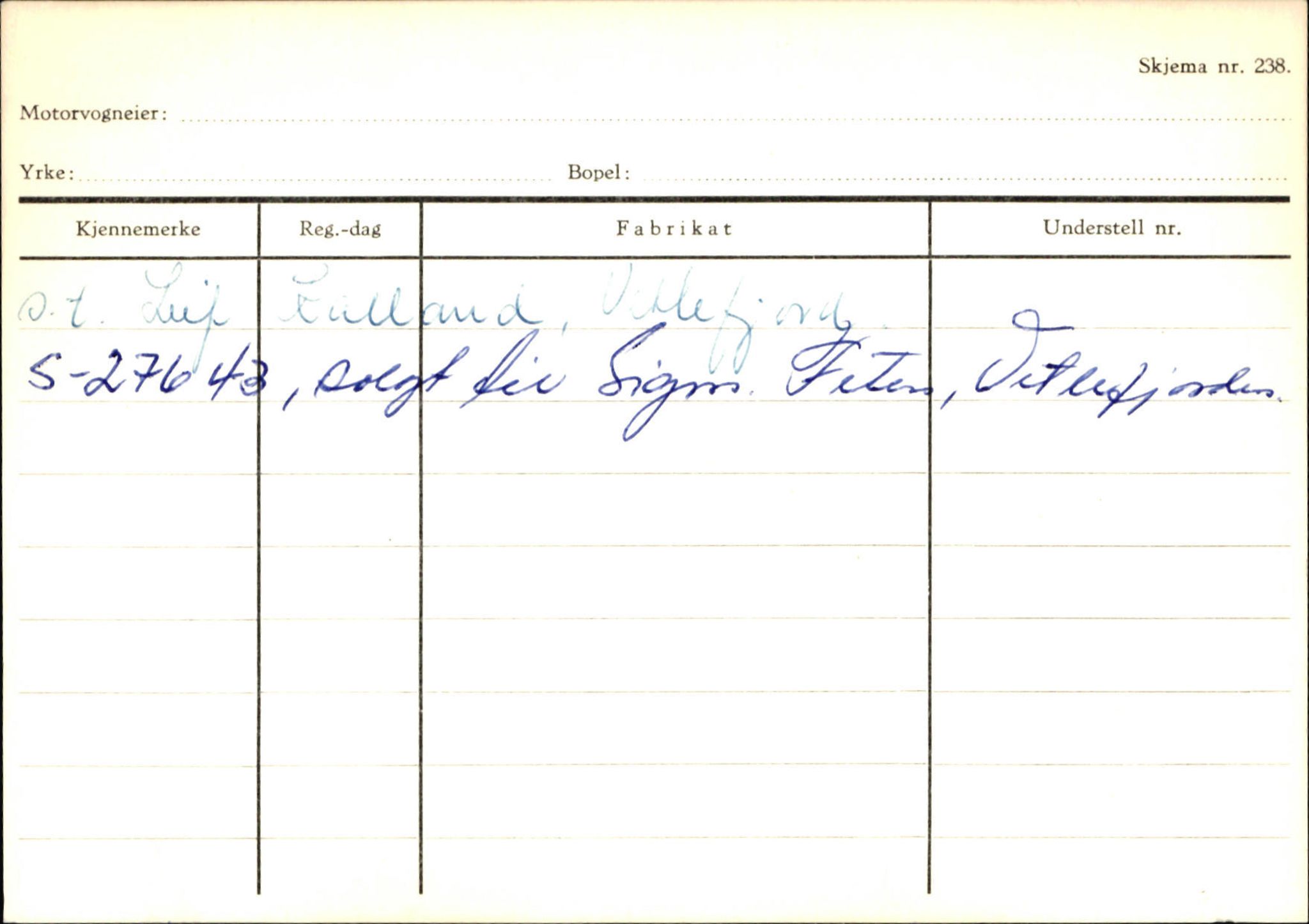 Statens vegvesen, Sogn og Fjordane vegkontor, AV/SAB-A-5301/4/F/L0132: Eigarregister Askvoll A-Å. Balestrand A-Å, 1945-1975, p. 1841