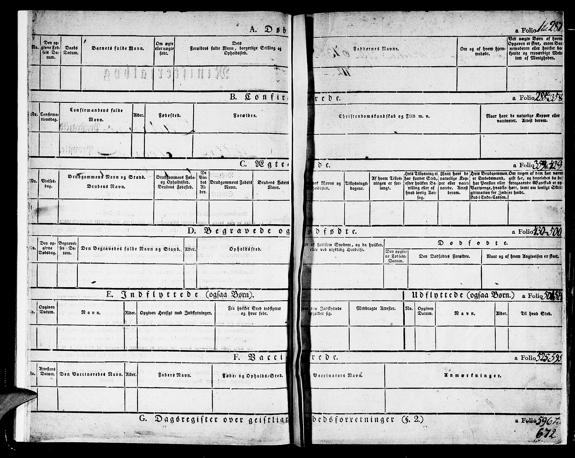 Lavik sokneprestembete, AV/SAB-A-80901: Parish register (official) no. A 2I, 1821-1842