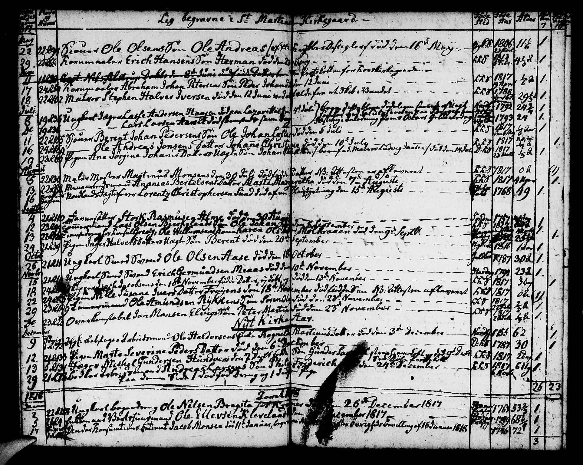 Korskirken sokneprestembete, SAB/A-76101/H/Haa/L0012: Parish register (official) no. A 12, 1786-1832, p. 102