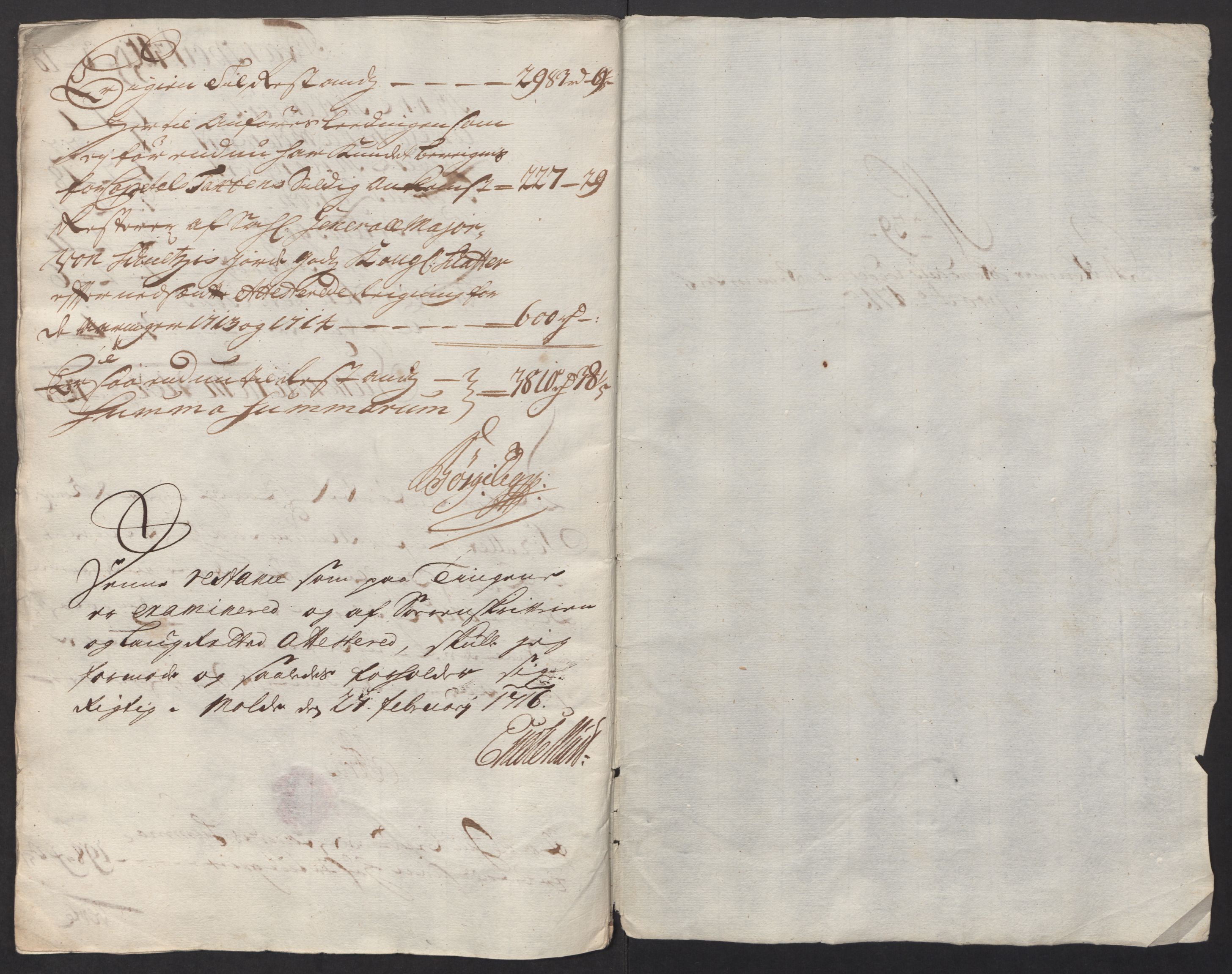 Rentekammeret inntil 1814, Reviderte regnskaper, Fogderegnskap, AV/RA-EA-4092/R55/L3663: Fogderegnskap Romsdal, 1715-1716, p. 255