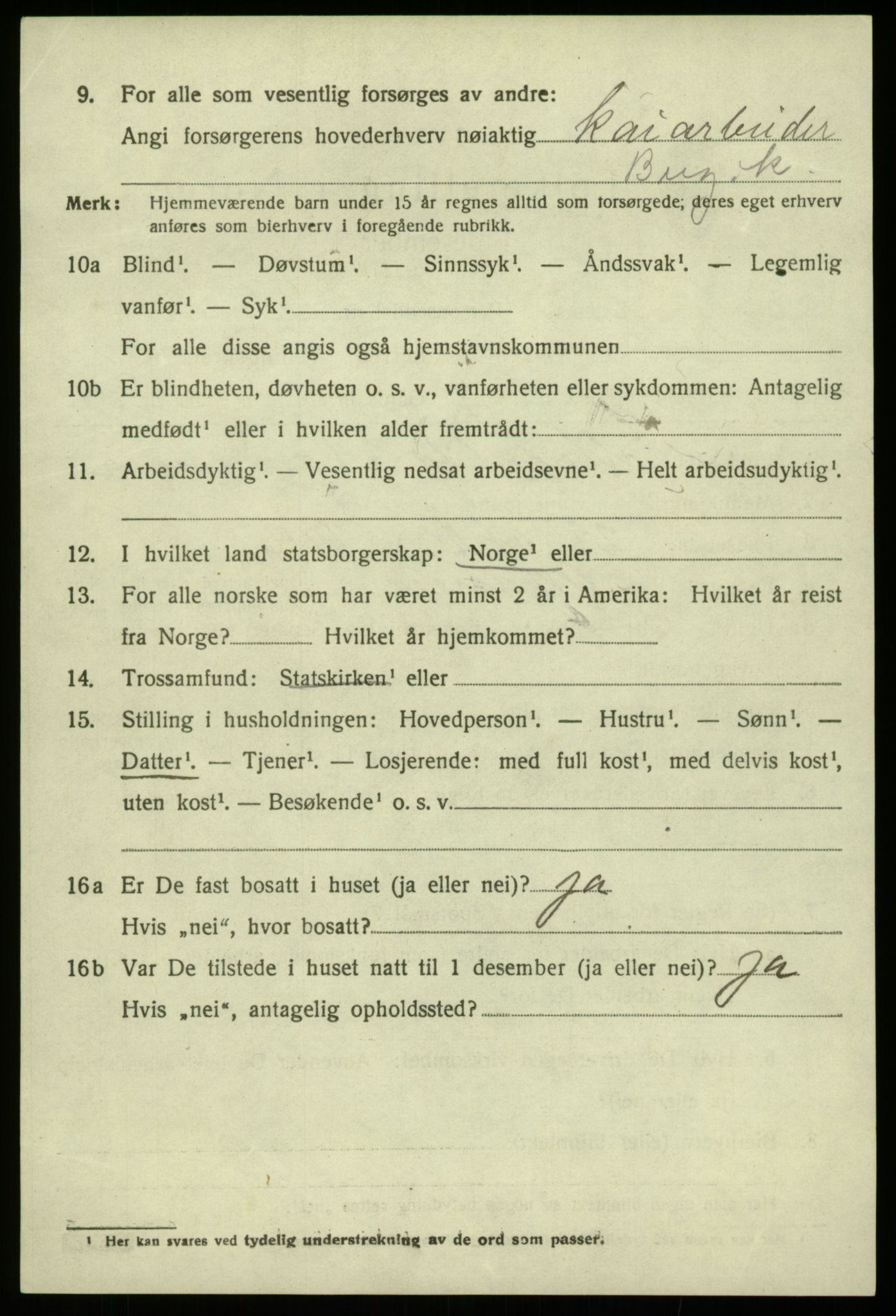 SAB, 1920 census for Laksevåg, 1920, p. 17279