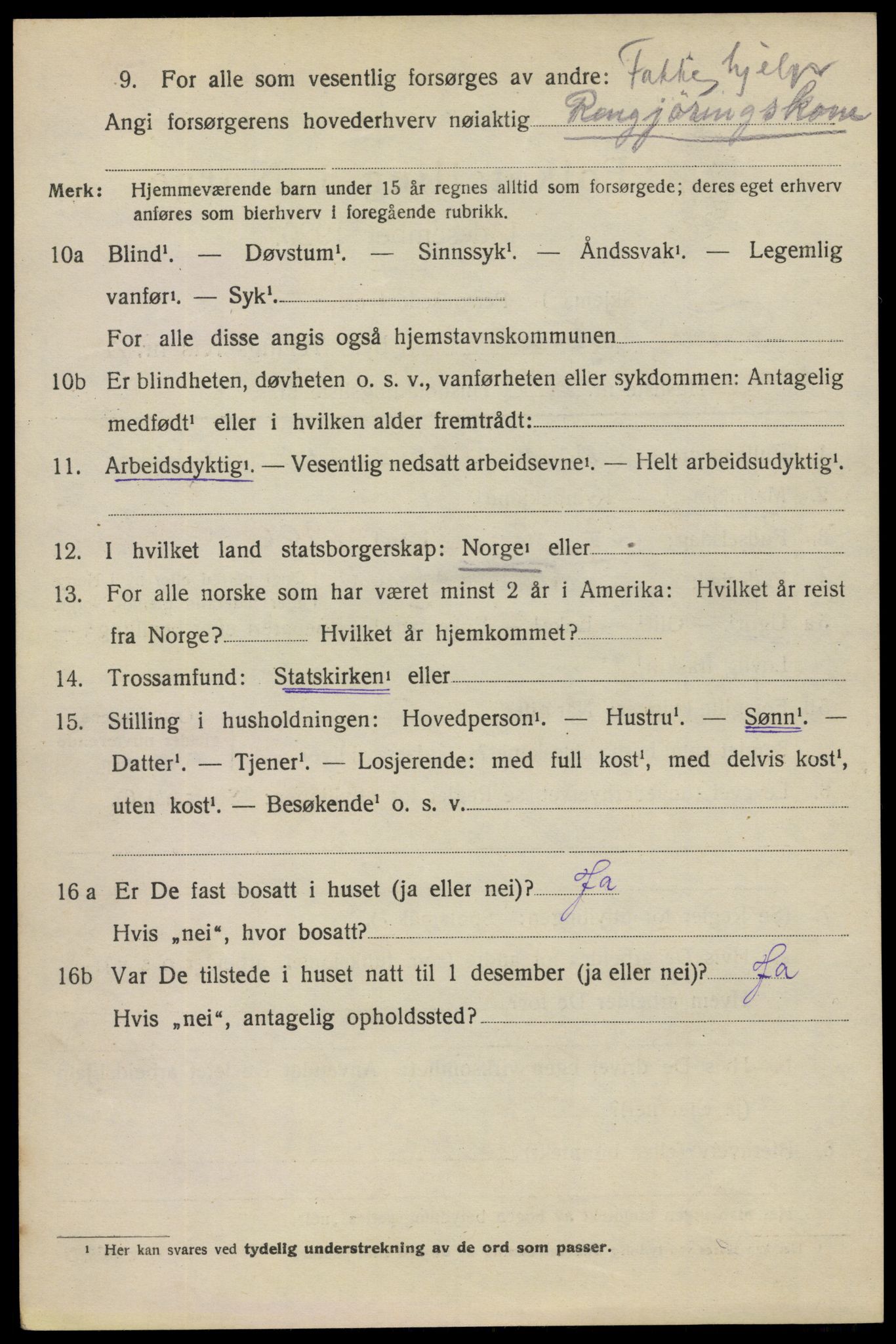 SAO, 1920 census for Fredrikstad, 1920, p. 37442