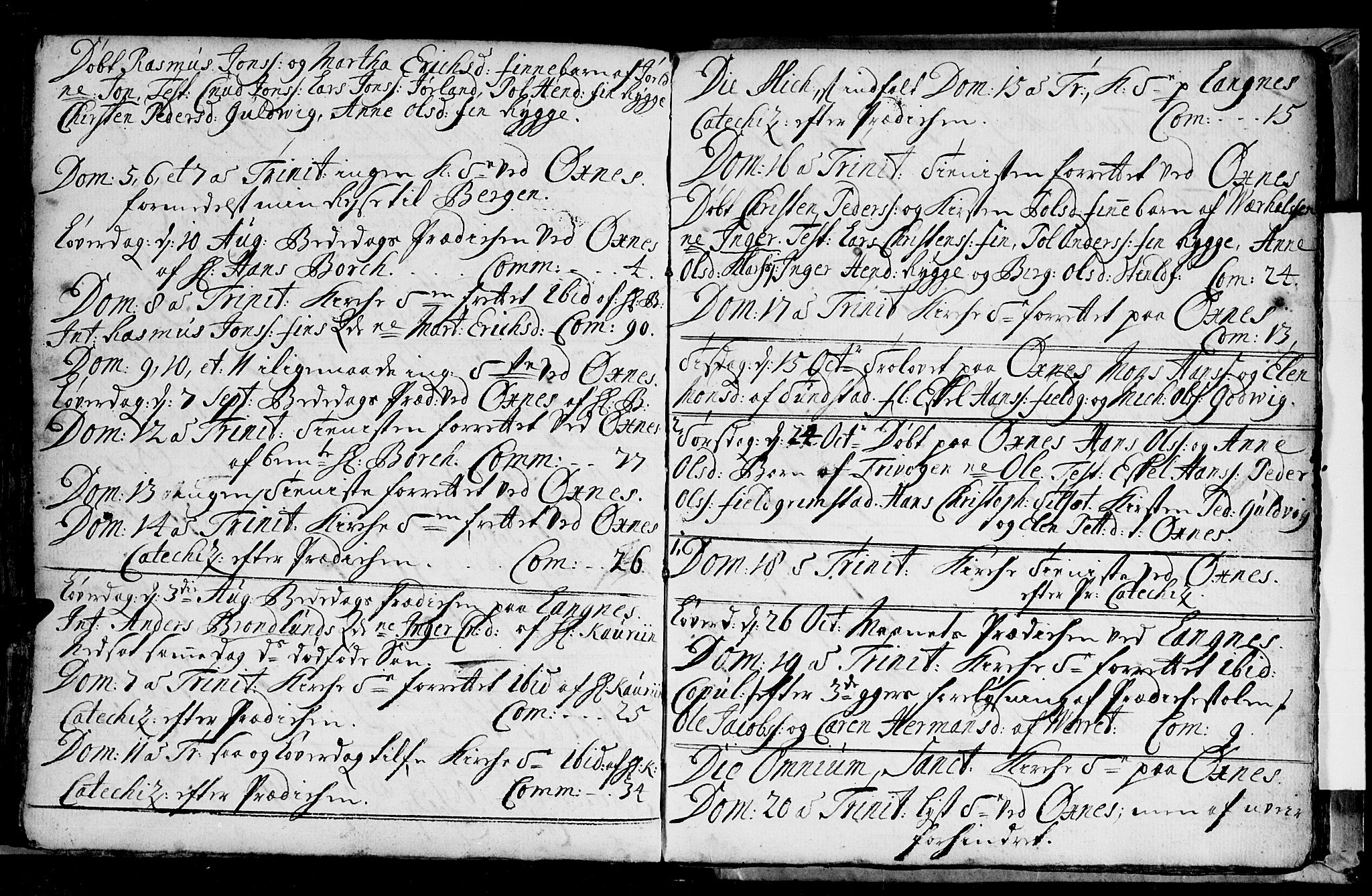 Ministerialprotokoller, klokkerbøker og fødselsregistre - Nordland, SAT/A-1459/893/L1328: Parish register (official) no. 893A01, 1718-1749
