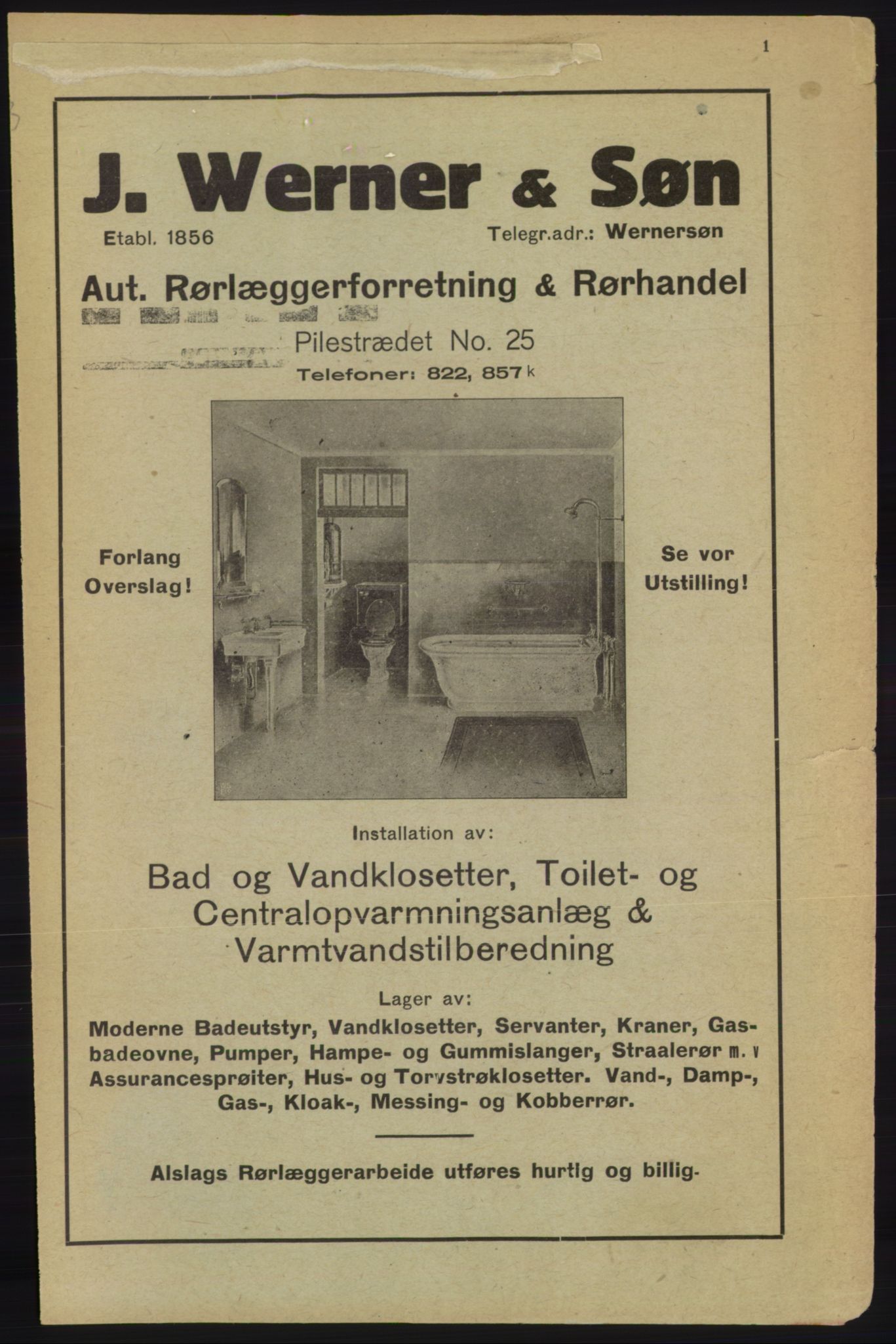 Kristiania/Oslo adressebok, PUBL/-, 1918, p. 4