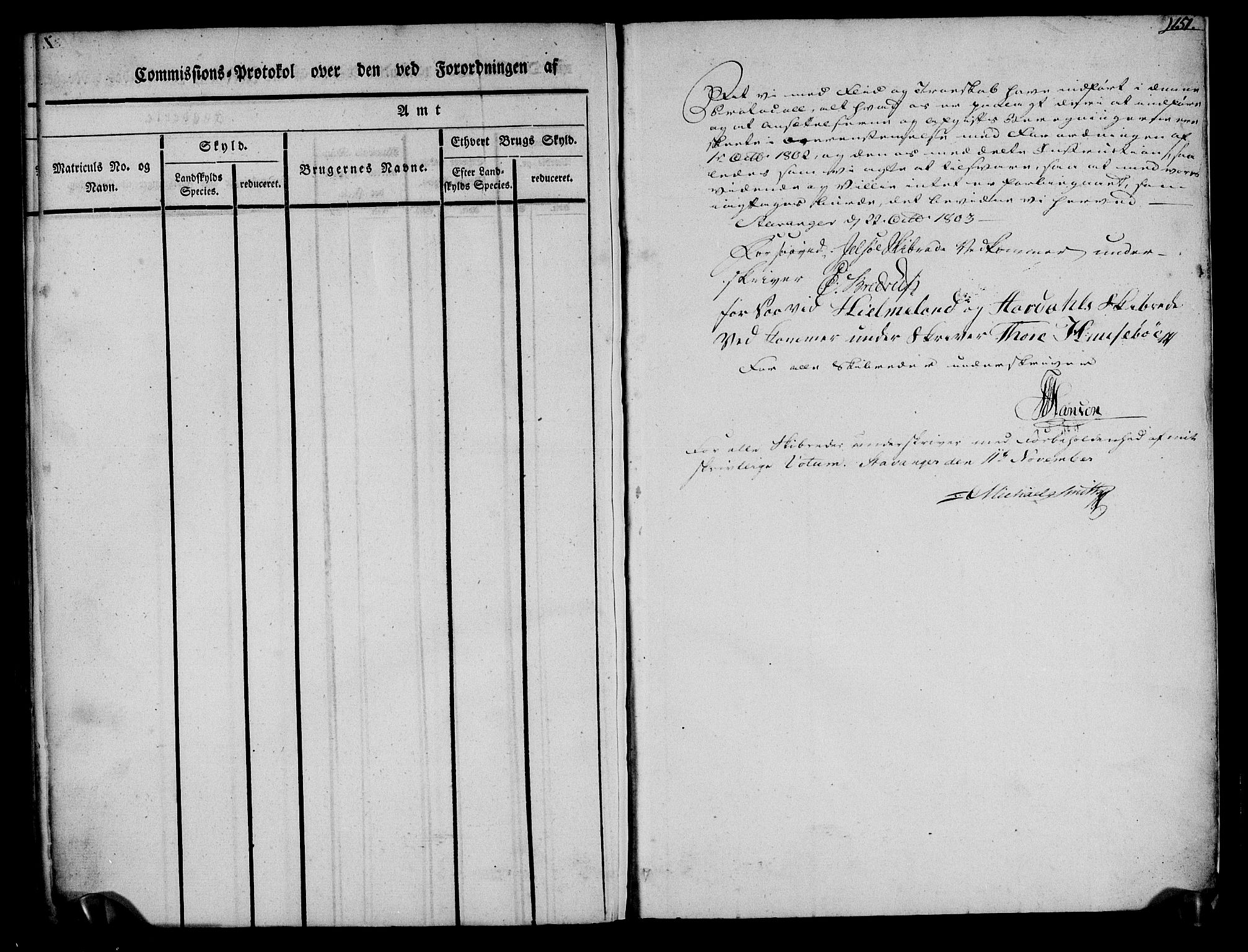 Rentekammeret inntil 1814, Realistisk ordnet avdeling, AV/RA-EA-4070/N/Ne/Nea/L0101: Ryfylke fogderi. Kommisjonsprotokoll for Jelsa, Hjelmeland og Årdal skipreider, 1803, p. 135