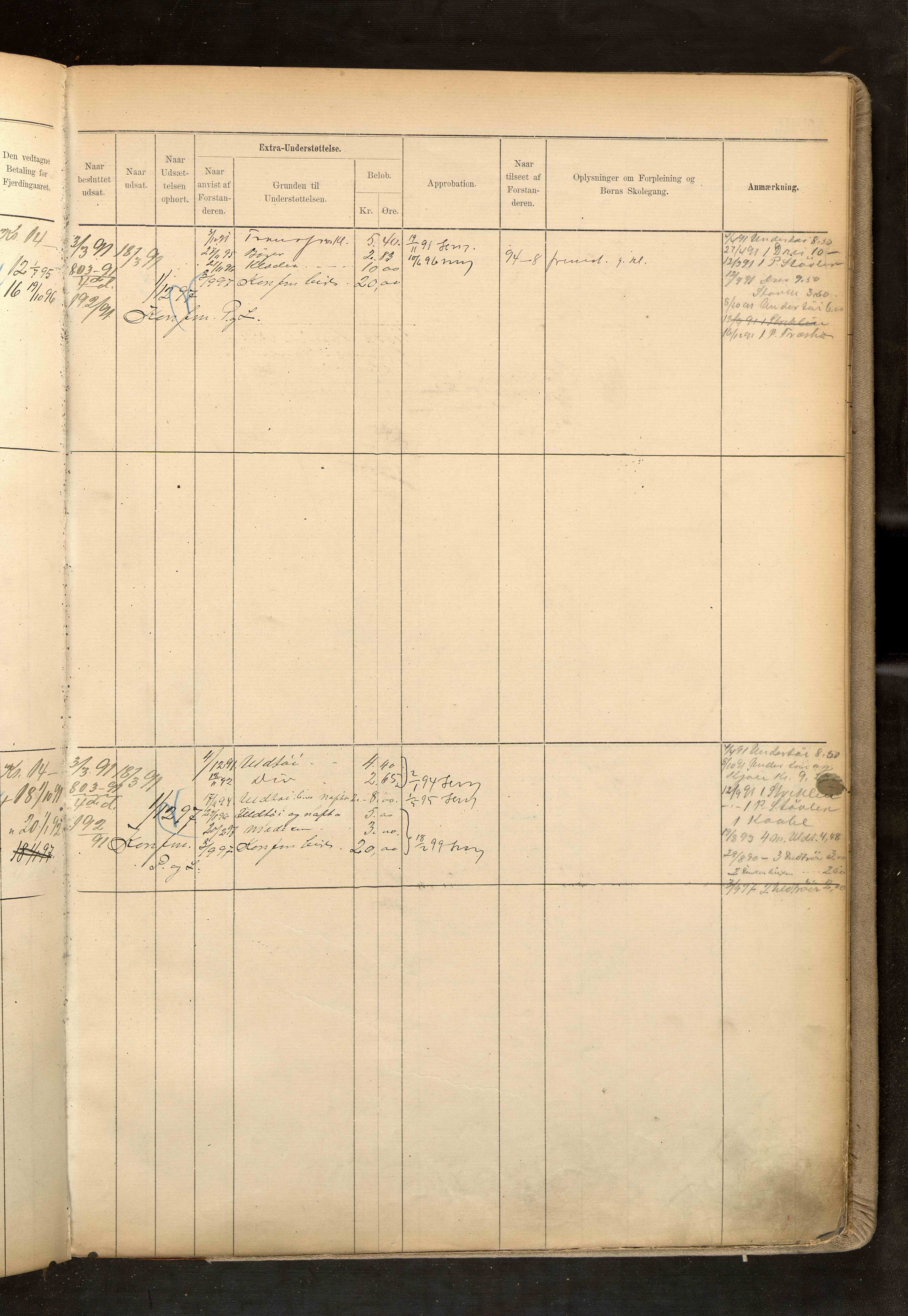 Fattigvesenet, OBA/A-20045/H/Hd/L0004: Manntallsprotokoll. Mnr. 501-1000, 1887-1897, p. 493