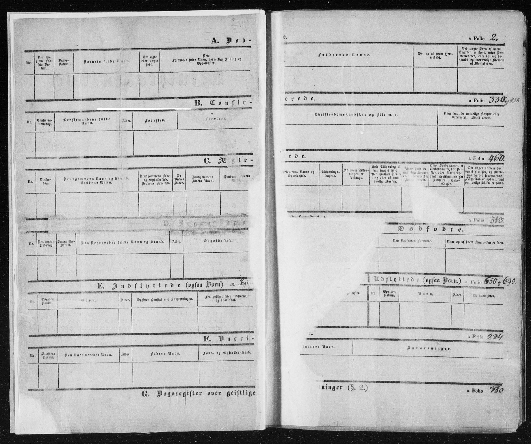 Kongsberg kirkebøker, SAKO/A-22/F/Fa/L0009: Parish register (official) no. I 9, 1839-1858