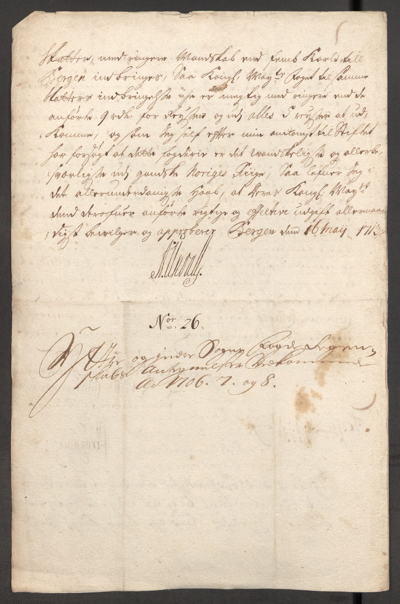 Rentekammeret inntil 1814, Reviderte regnskaper, Fogderegnskap, AV/RA-EA-4092/R52/L3315: Fogderegnskap Sogn, 1708, p. 412