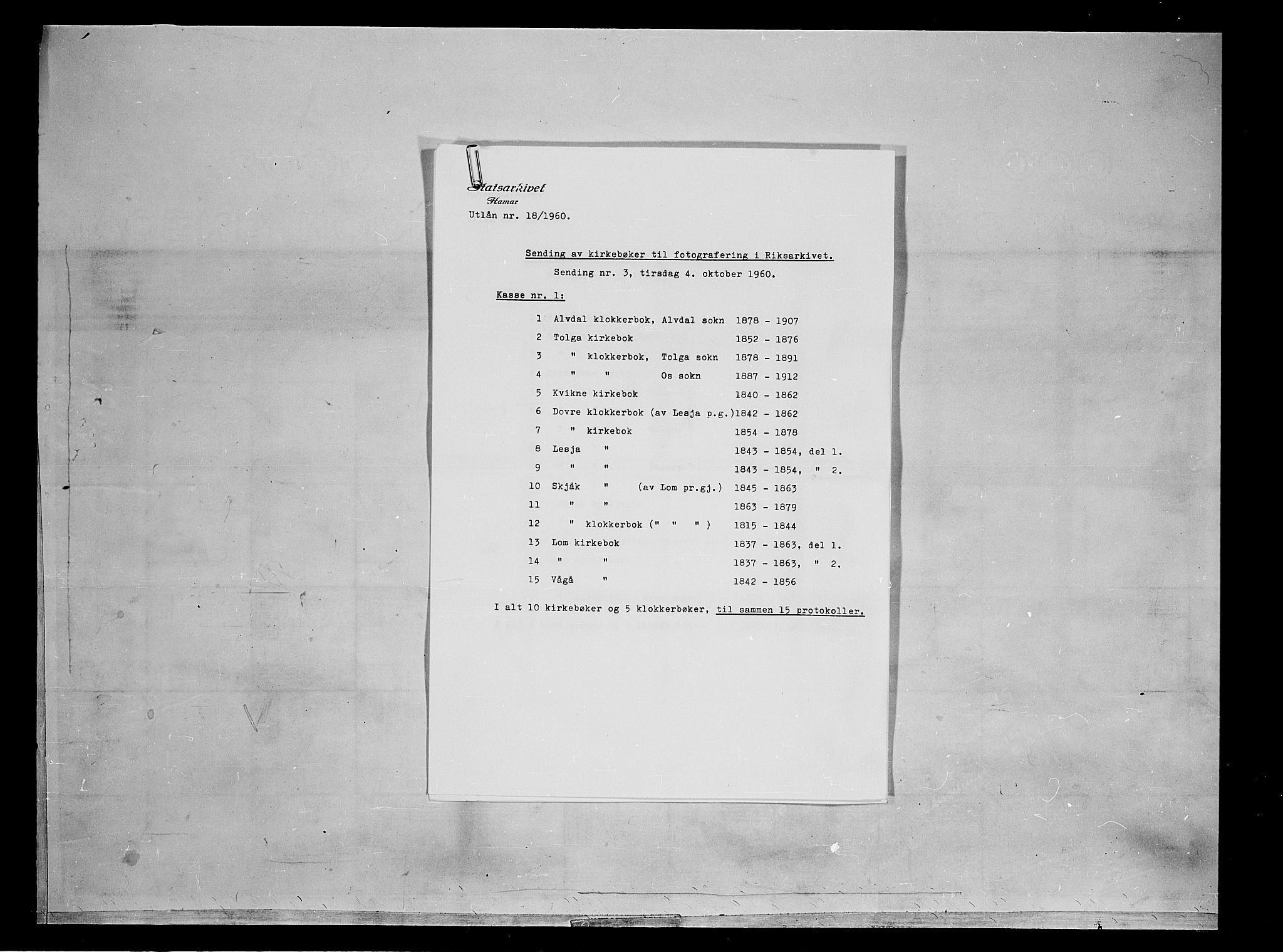 Lesja prestekontor, SAH/PREST-068/H/Ha/Hab/L0003: Parish register (copy) no. 3, 1842-1862