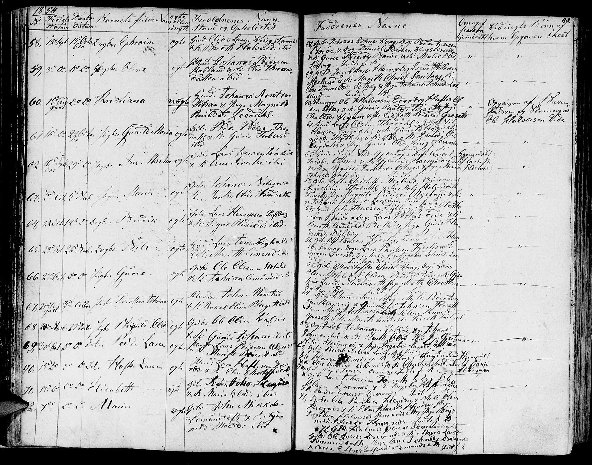 Ministerialprotokoller, klokkerbøker og fødselsregistre - Møre og Romsdal, AV/SAT-A-1454/578/L0904: Parish register (official) no. 578A03, 1836-1858, p. 88