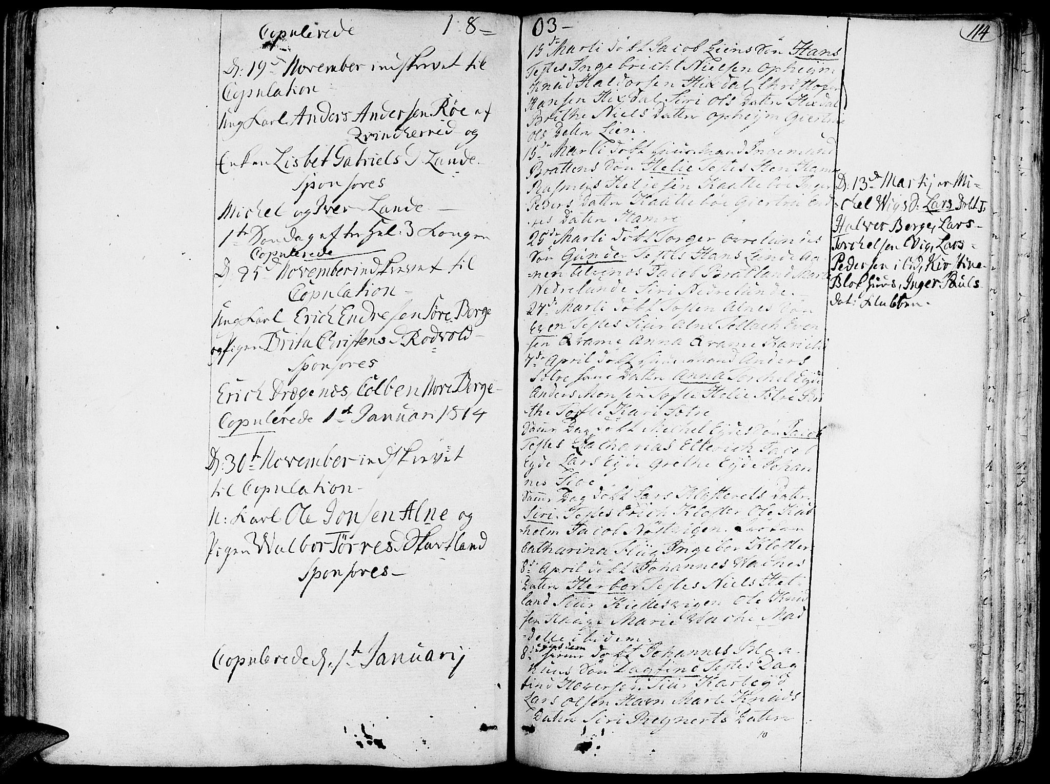 Fjelberg sokneprestembete, AV/SAB-A-75201/H/Haa: Parish register (official) no. A 3, 1788-1815, p. 114