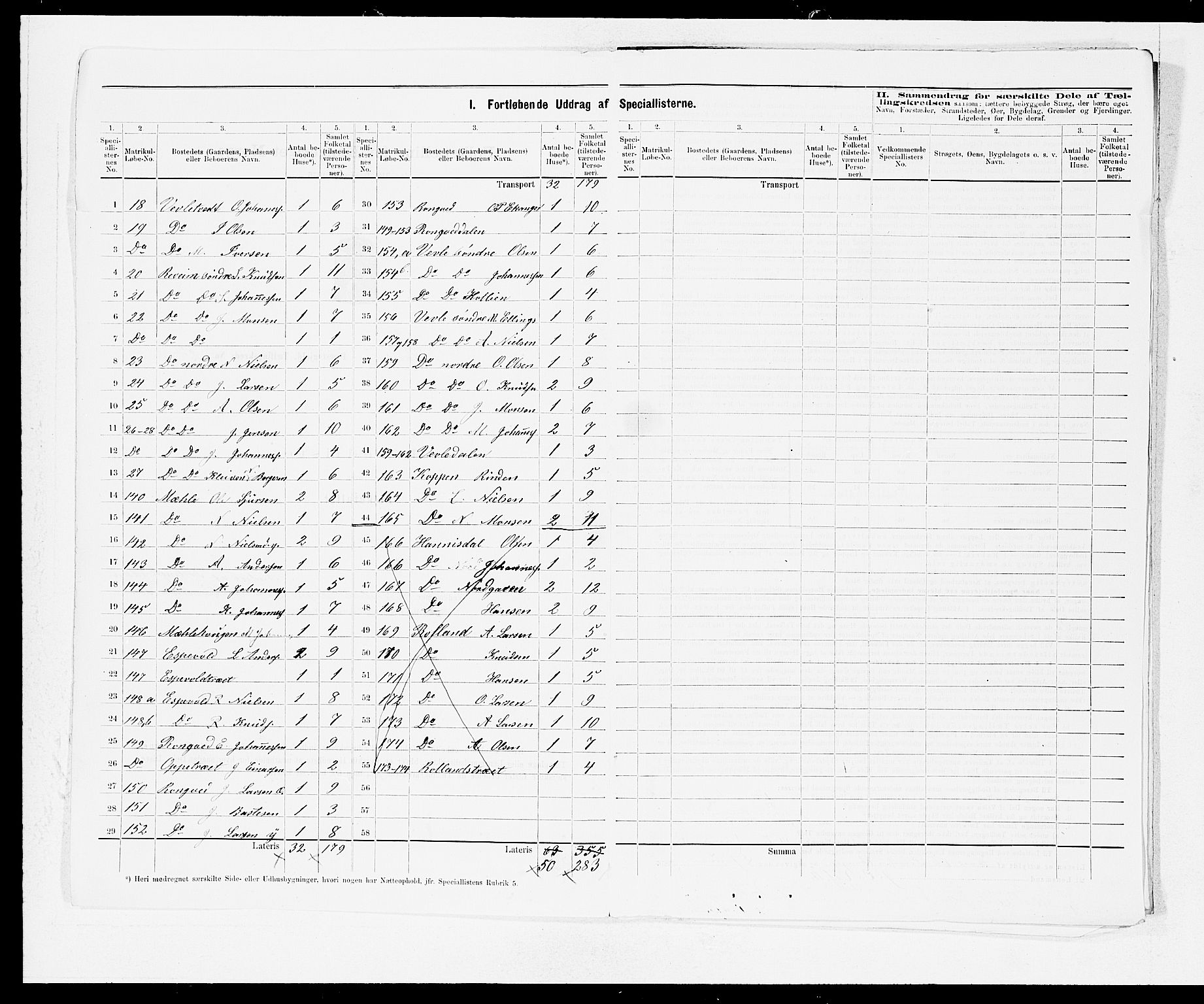 SAB, 1875 census for 1250P Haus, 1875, p. 3