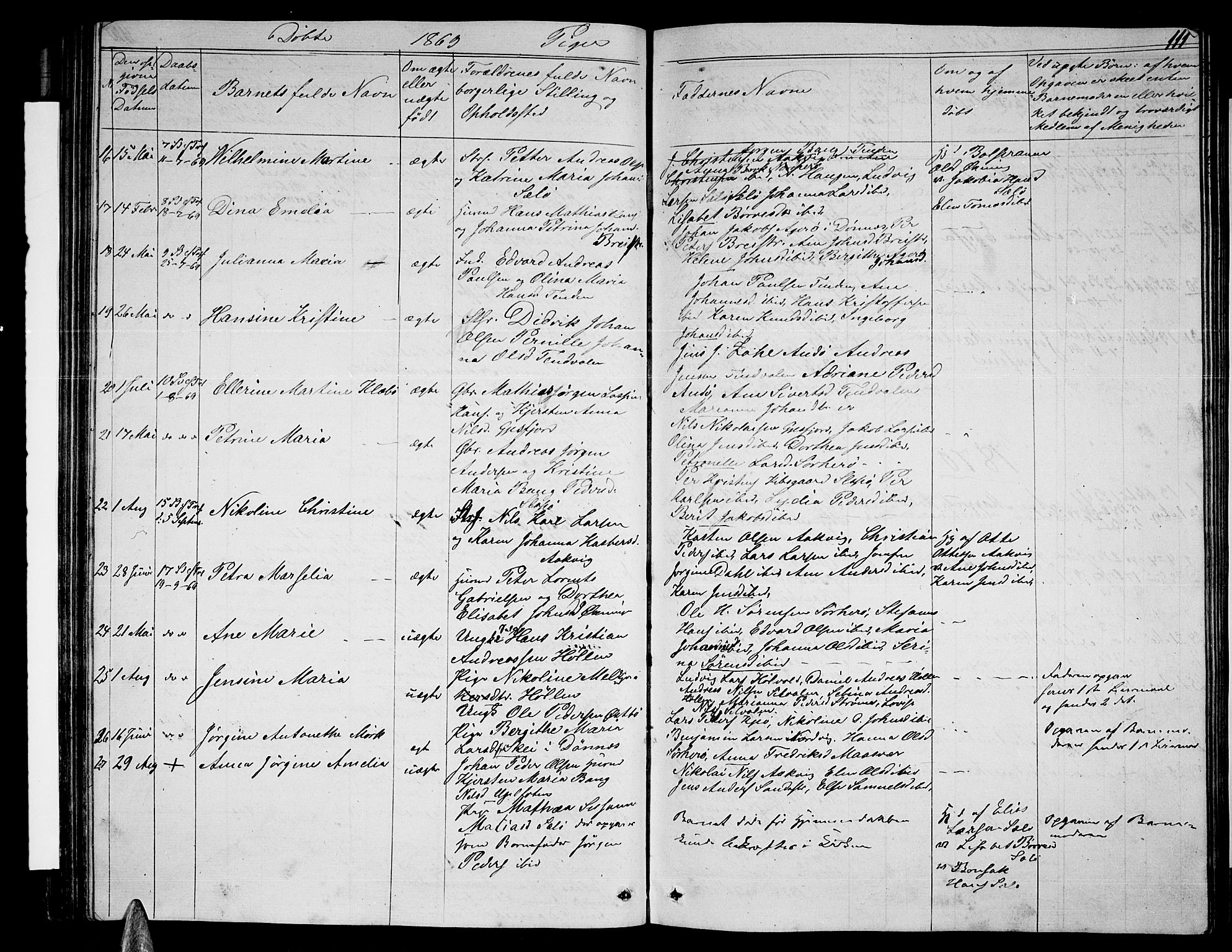 Ministerialprotokoller, klokkerbøker og fødselsregistre - Nordland, SAT/A-1459/834/L0512: Parish register (copy) no. 834C03, 1862-1877, p. 111