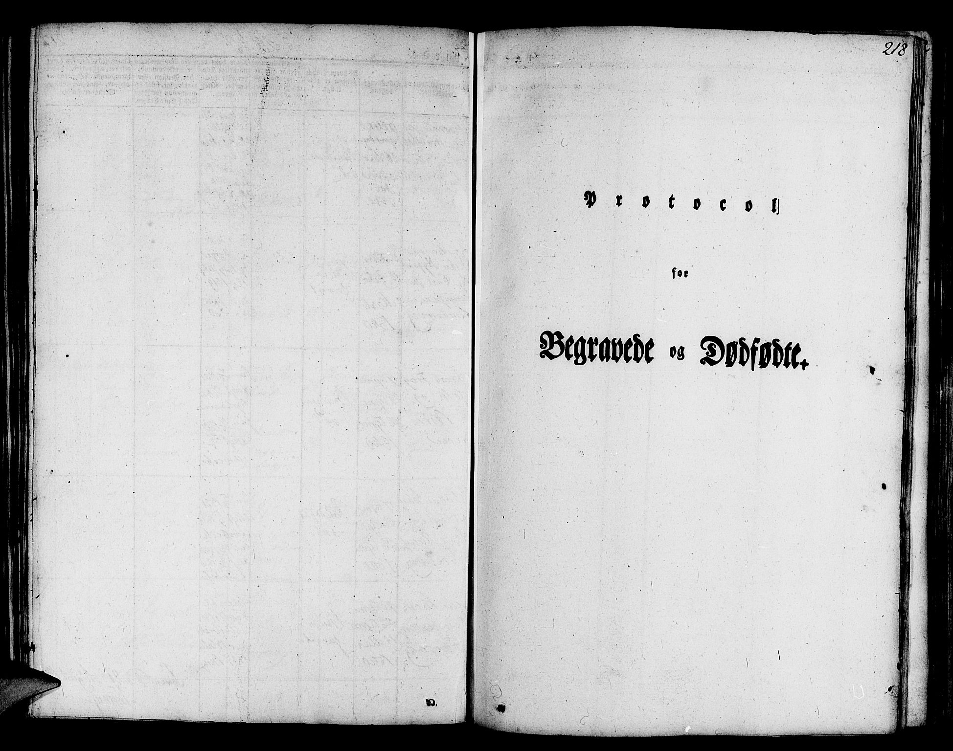 Askøy Sokneprestembete, SAB/A-74101/H/Ha/Haa/Haaa/L0004: Parish register (official) no. A 4, 1825-1845, p. 218