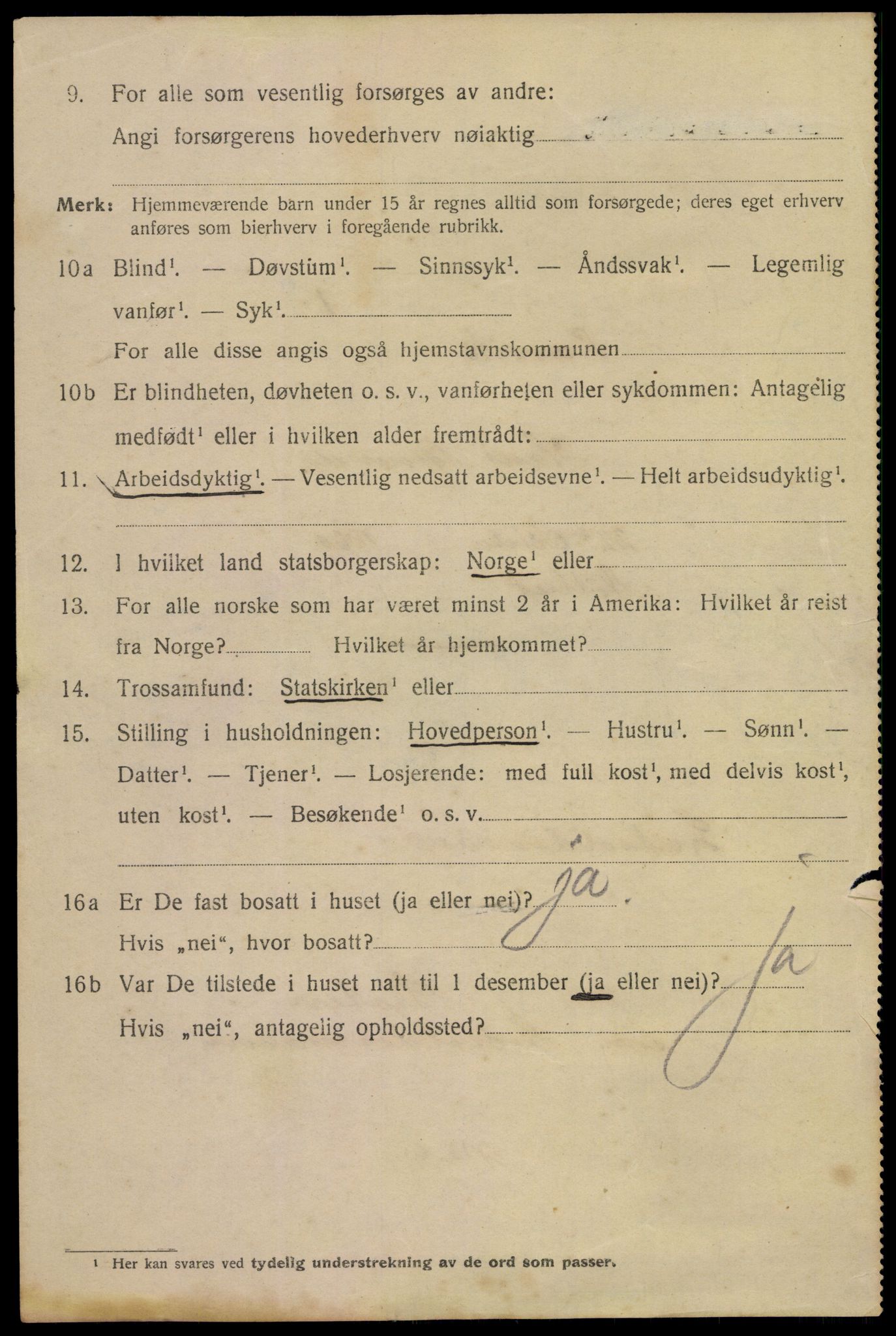 SAKO, 1920 census for Larvik, 1920, p. 10325