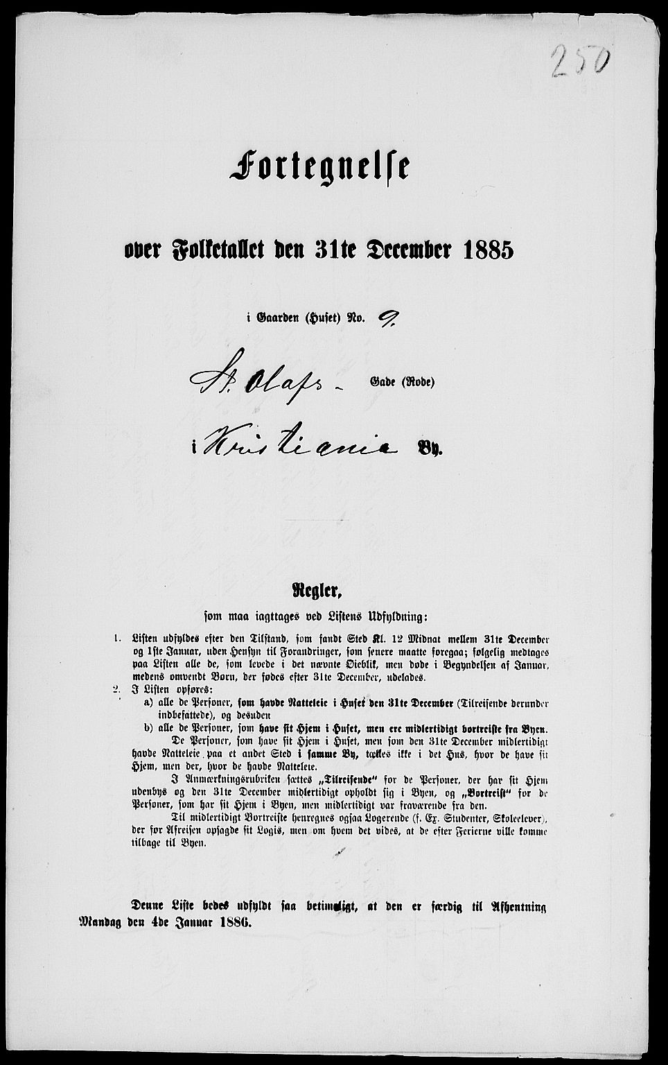 RA, 1885 census for 0301 Kristiania, 1885, p. 6180