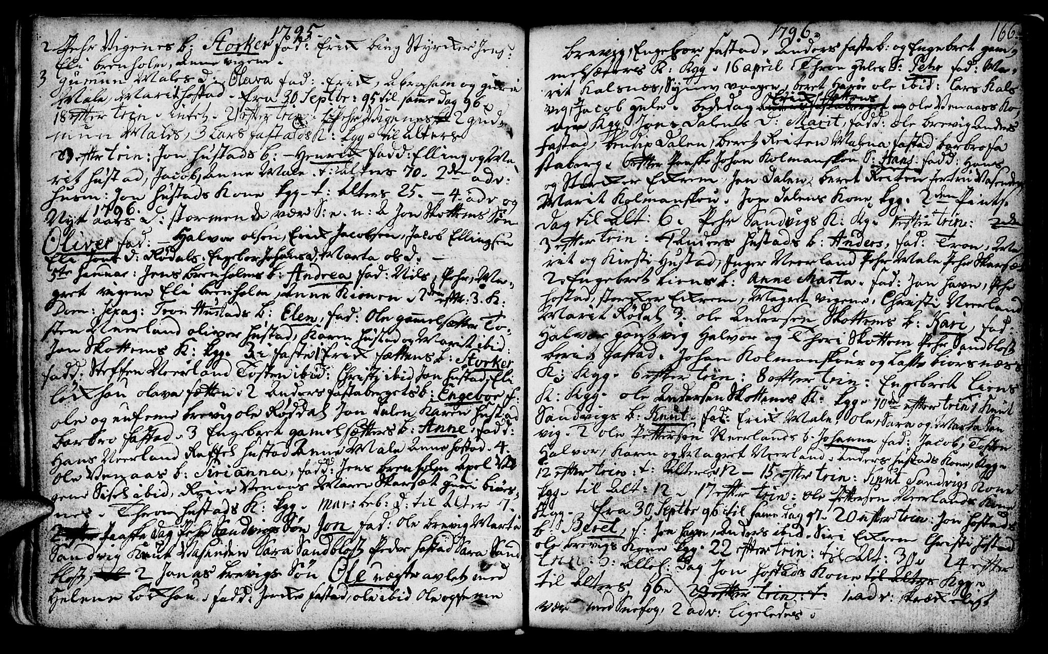 Ministerialprotokoller, klokkerbøker og fødselsregistre - Møre og Romsdal, AV/SAT-A-1454/566/L0762: Parish register (official) no. 566A02 /2, 1790-1804, p. 166