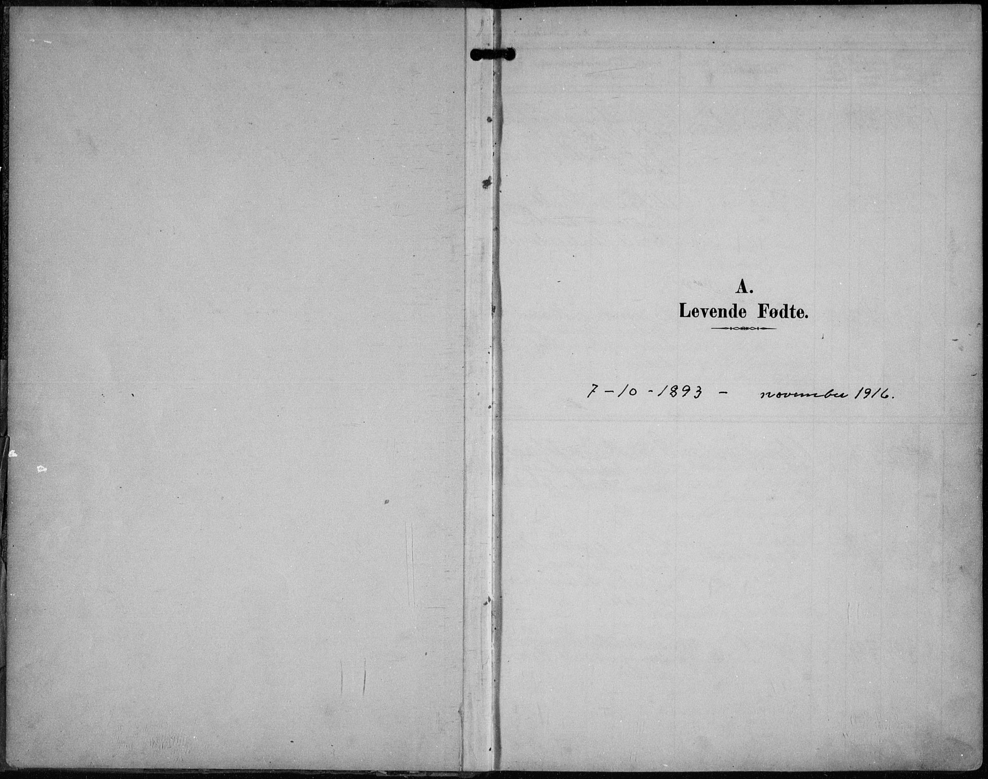 Lunder kirkebøker, SAKO/A-629/F/Fb/L0001: Parish register (official) no. II 1, 1893-1916