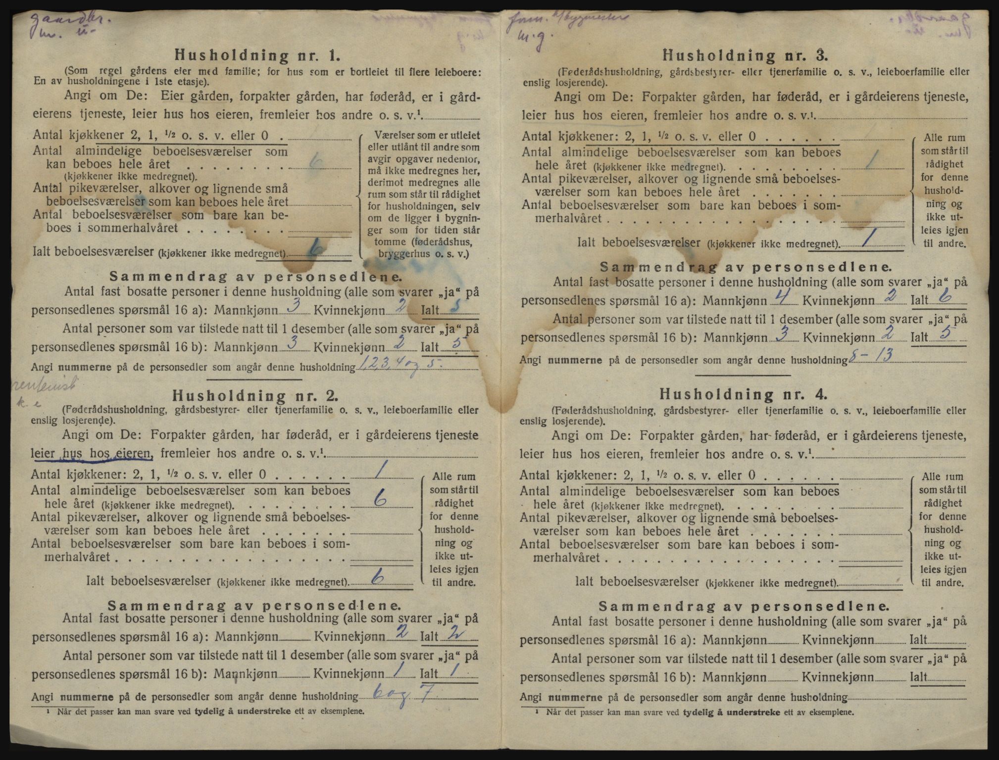 SAO, 1920 census for Kråkstad, 1920, p. 48