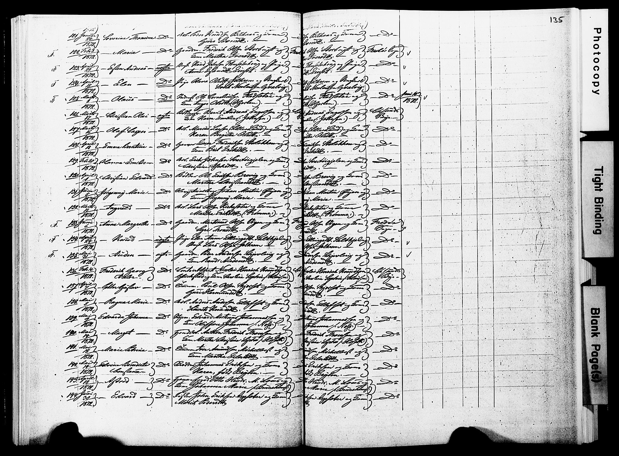 Ministerialprotokoller, klokkerbøker og fødselsregistre - Møre og Romsdal, SAT/A-1454/572/L0857: Parish register (official) no. 572D01, 1866-1872, p. 134-135