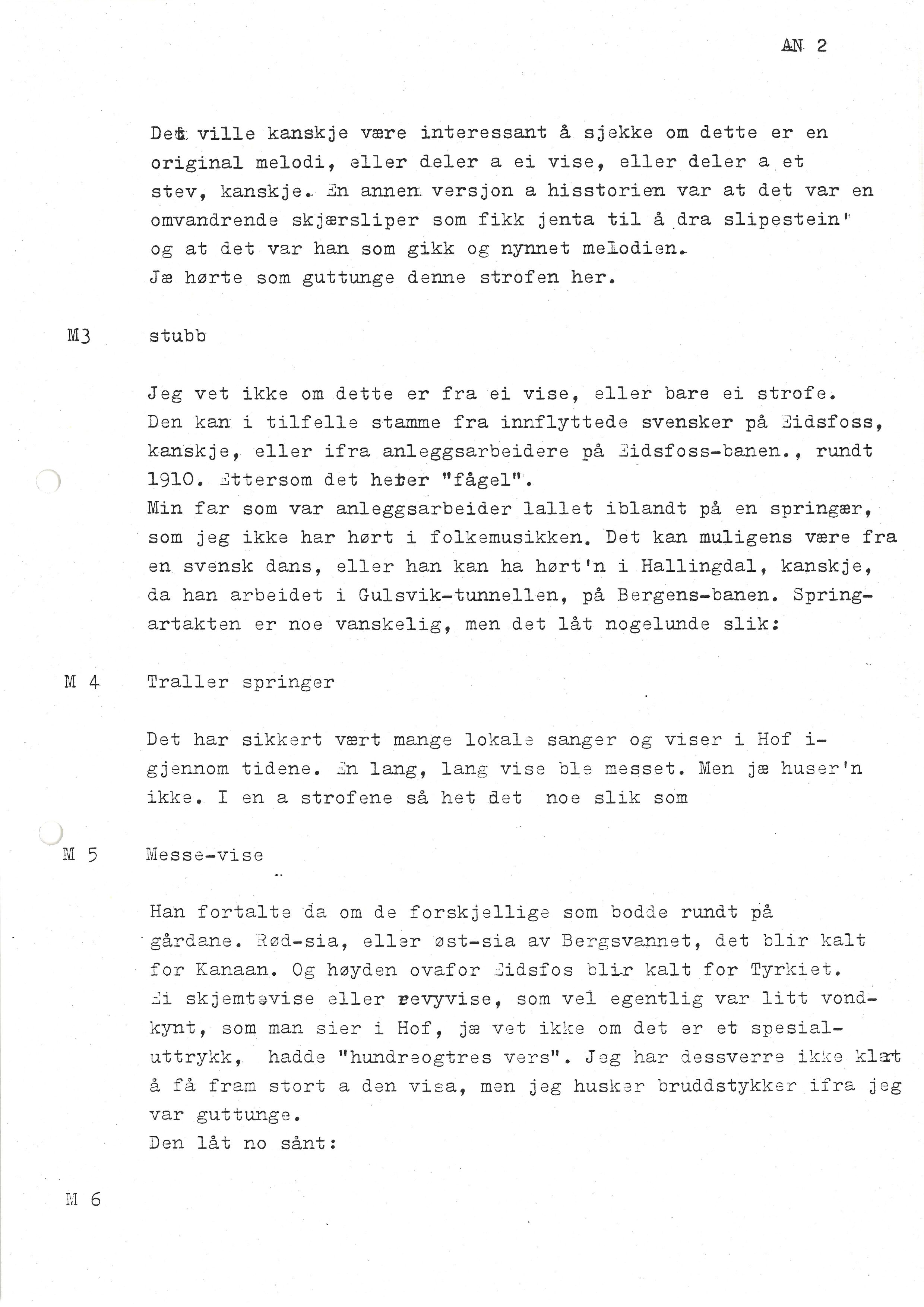 Sa 16 - Folkemusikk fra Vestfold, Gjerdesamlingen, VEMU/A-1868/I/L0001: Informantregister med intervjunedtegnelser, 1979-1986